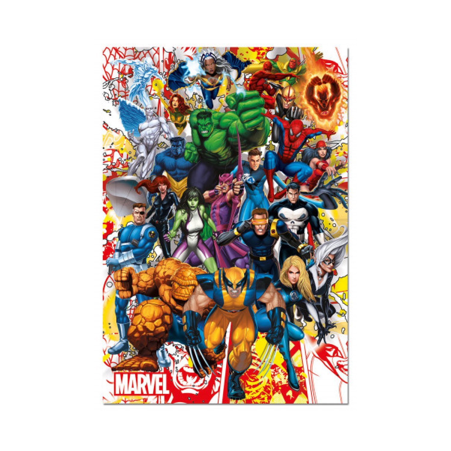Educa · Puzzle 500 Piezas · Héroes Marvel · Entretenimiento Familiar