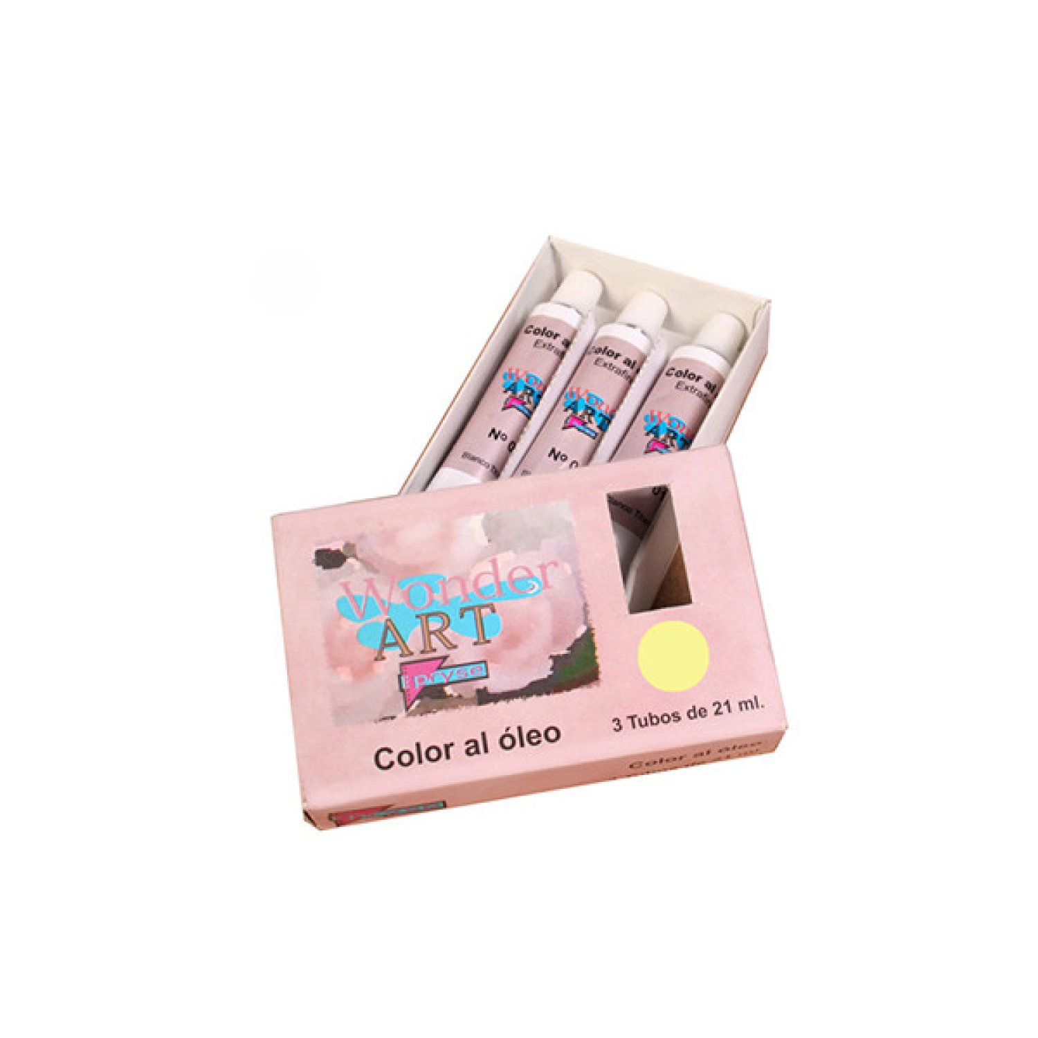 Óleo Wonder Art by Pryse · Amarillo Cadmio · Pack 3 tubos 21ml