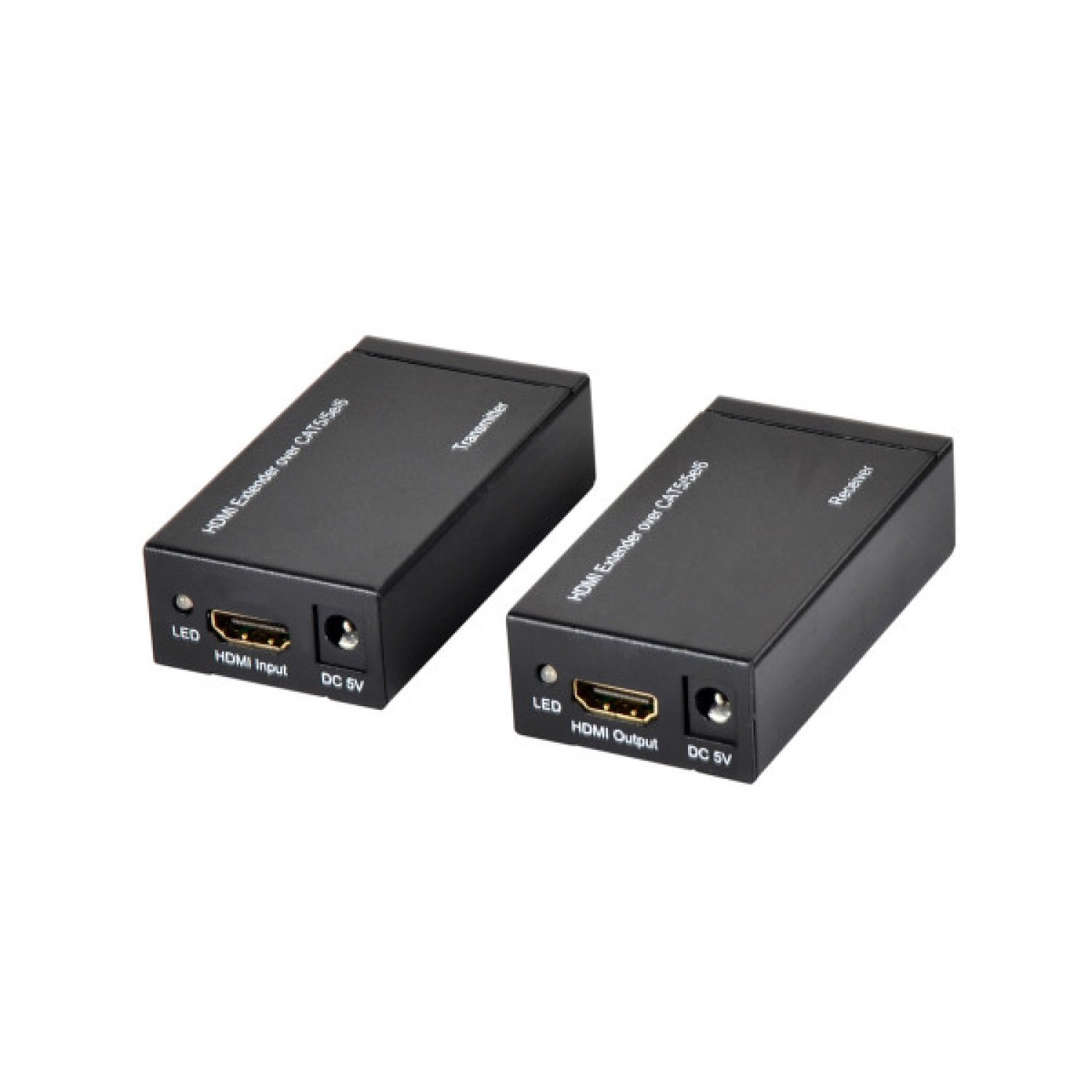 Ewent EW3715 · Extensor Audio/Vídeo · Transmisor y Receptor AV · Negro
