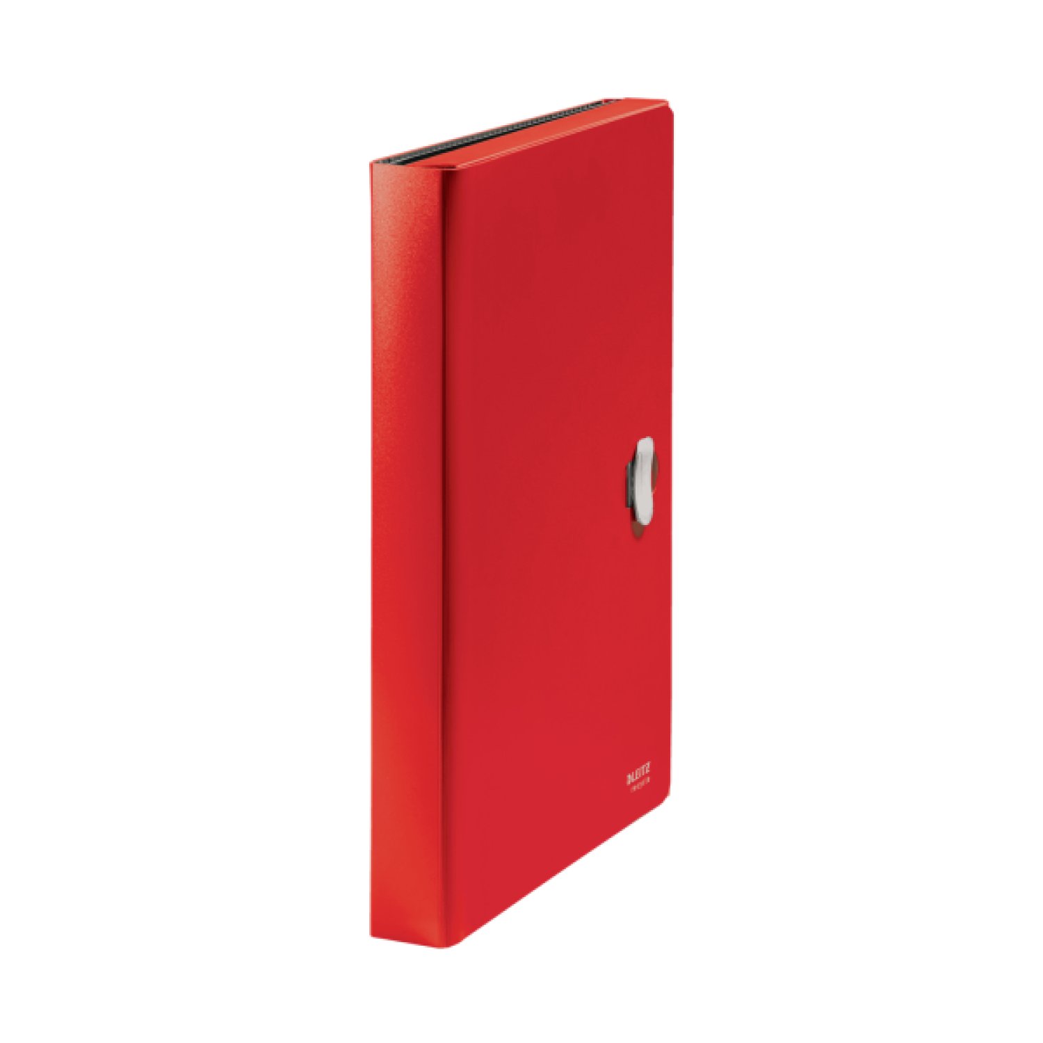 Leitz · Carpeta Acordeón A4 · 5 Posiciones + Bolsillo · Broche Giratorio · Rojo Reciclado