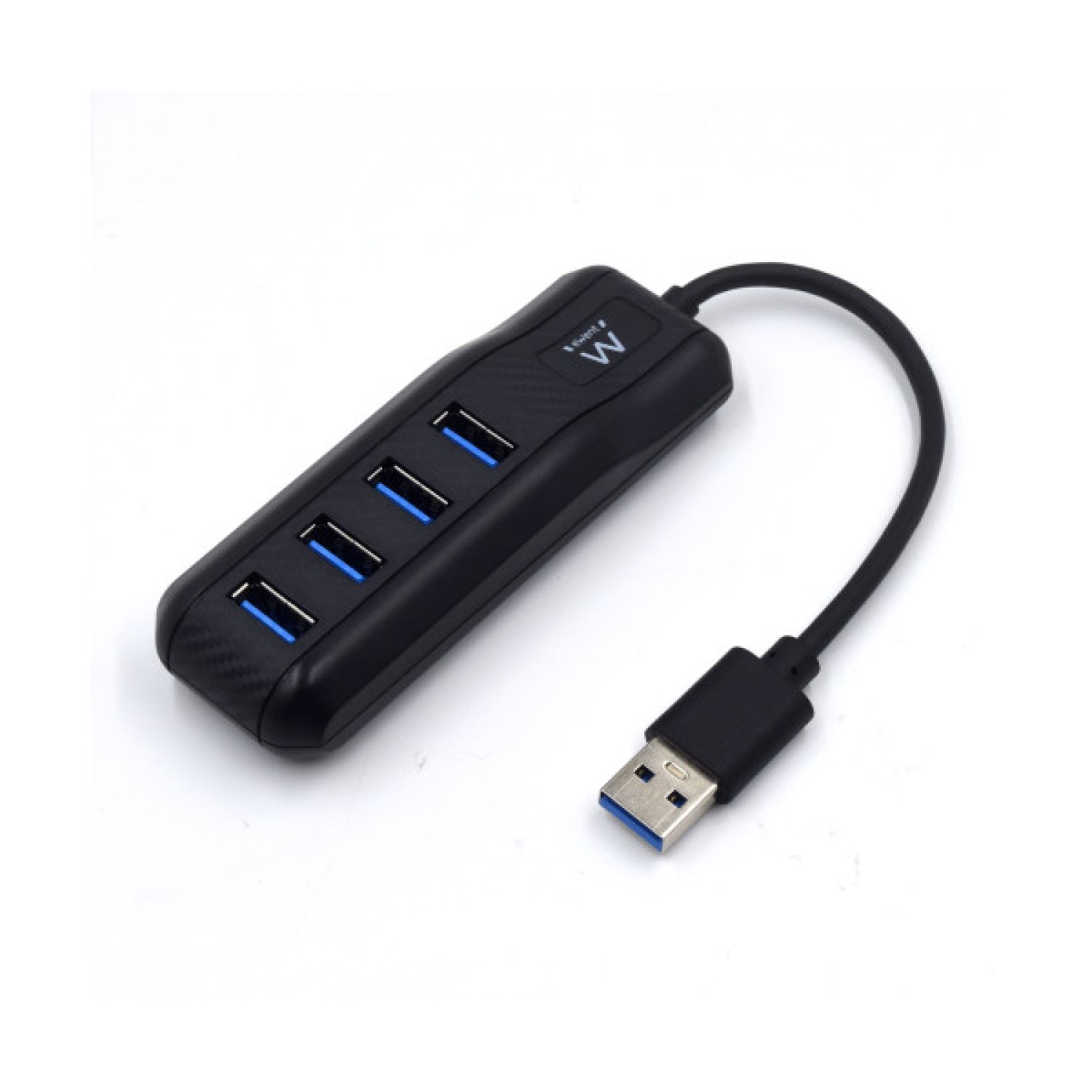 Ewent EW1138 · Hub USB 3.2 Gen 1 · Type-A · 5000 Mbit/s · Negro