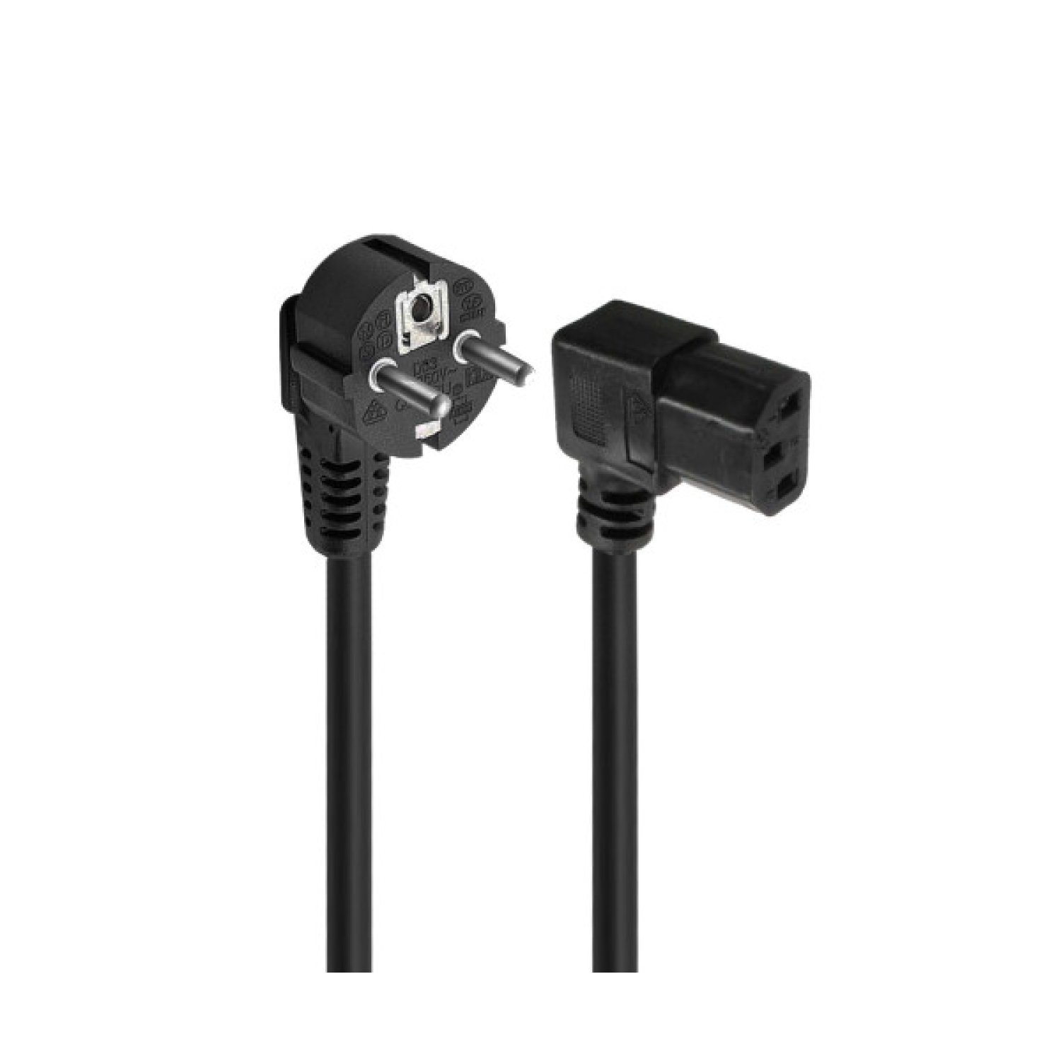Ewent EC1910 · Cable Alimentación · C13 a Enchufe F · 1,8 m · Negro