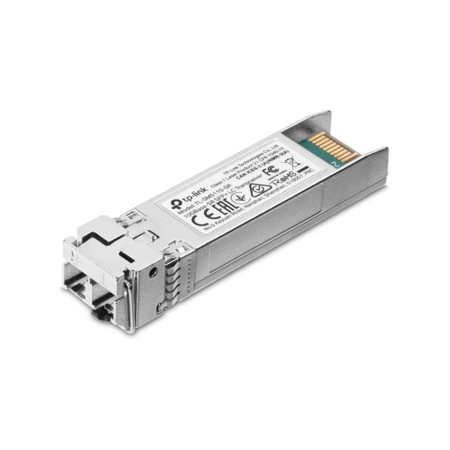 TP-Link TL-SM5110-SR · Transceptor SFP+ · Fibra Óptica · 10 Gbps · 850 nm