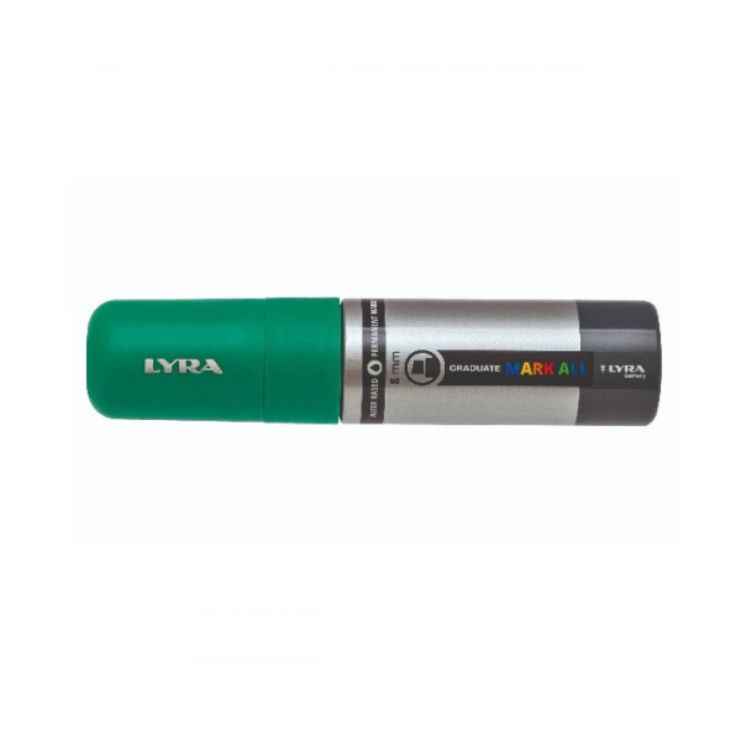 Lyra Groove · Marcador Permanente · Verde Esmeralda · Punta 8mm