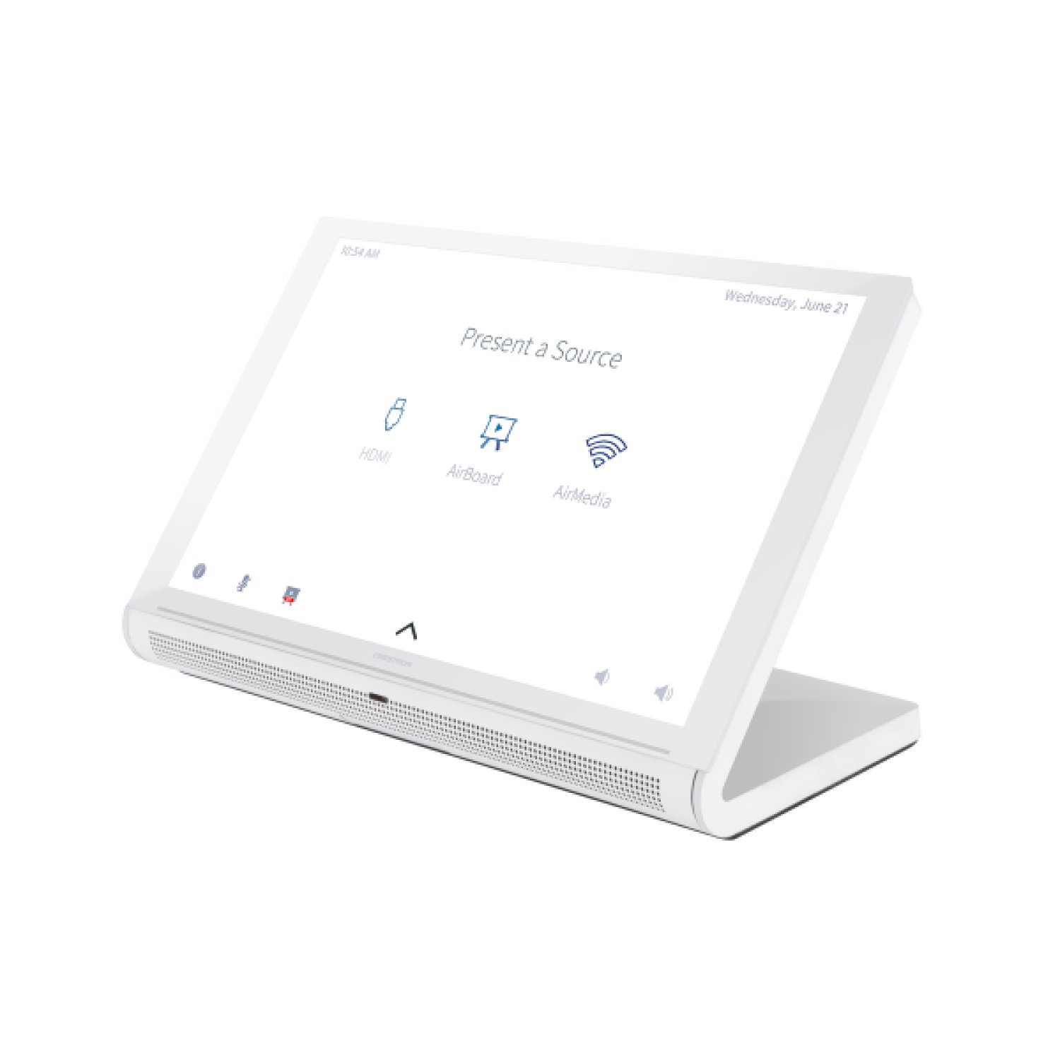 Crestron Pantalla Táctil Tabletop · 10,1" · Blanca · Control Audiovisual