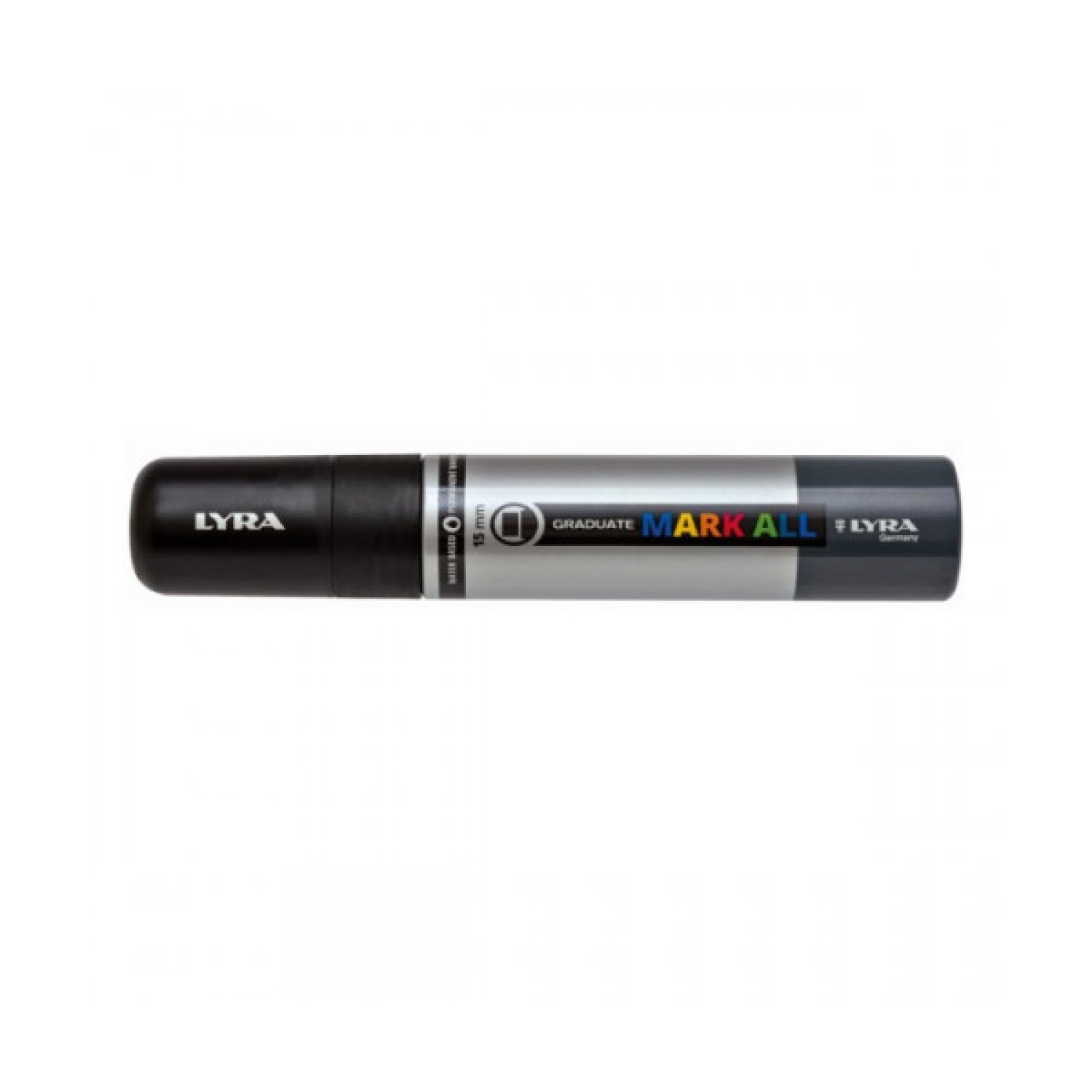 Lyra Groove Mark All · Marcador Permanente · Negro · Punta 15mm