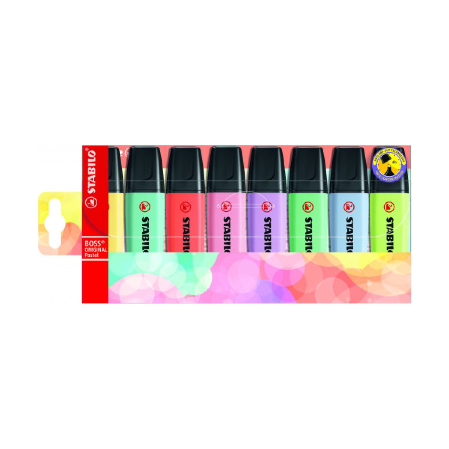 STABILO Wallet 8 · Colores Pastel Surtidos · Rotuladores de Punta Fina