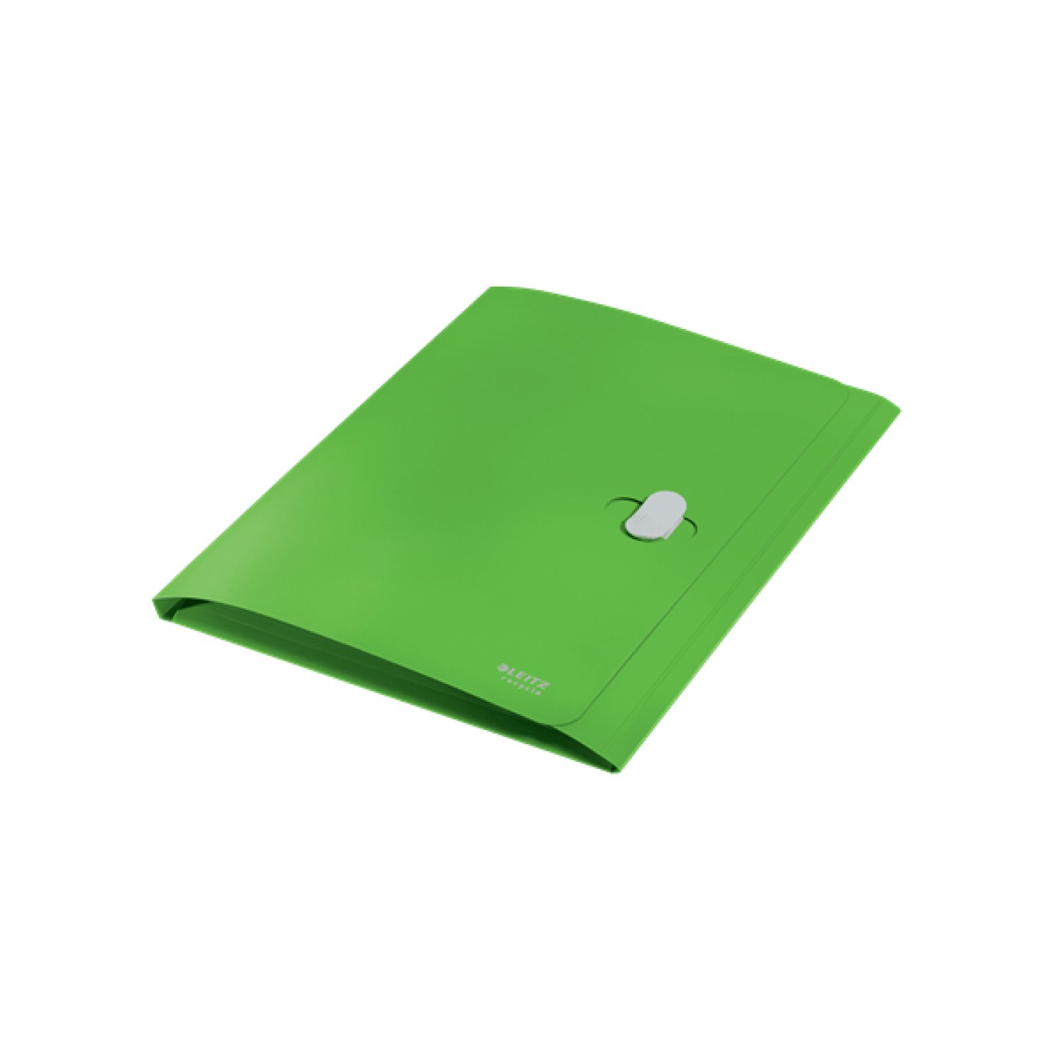 Leitz Carpeta A4 · Polipropileno Reciclado · 3 Solapas · Cierre Broche Giratorio · Verde