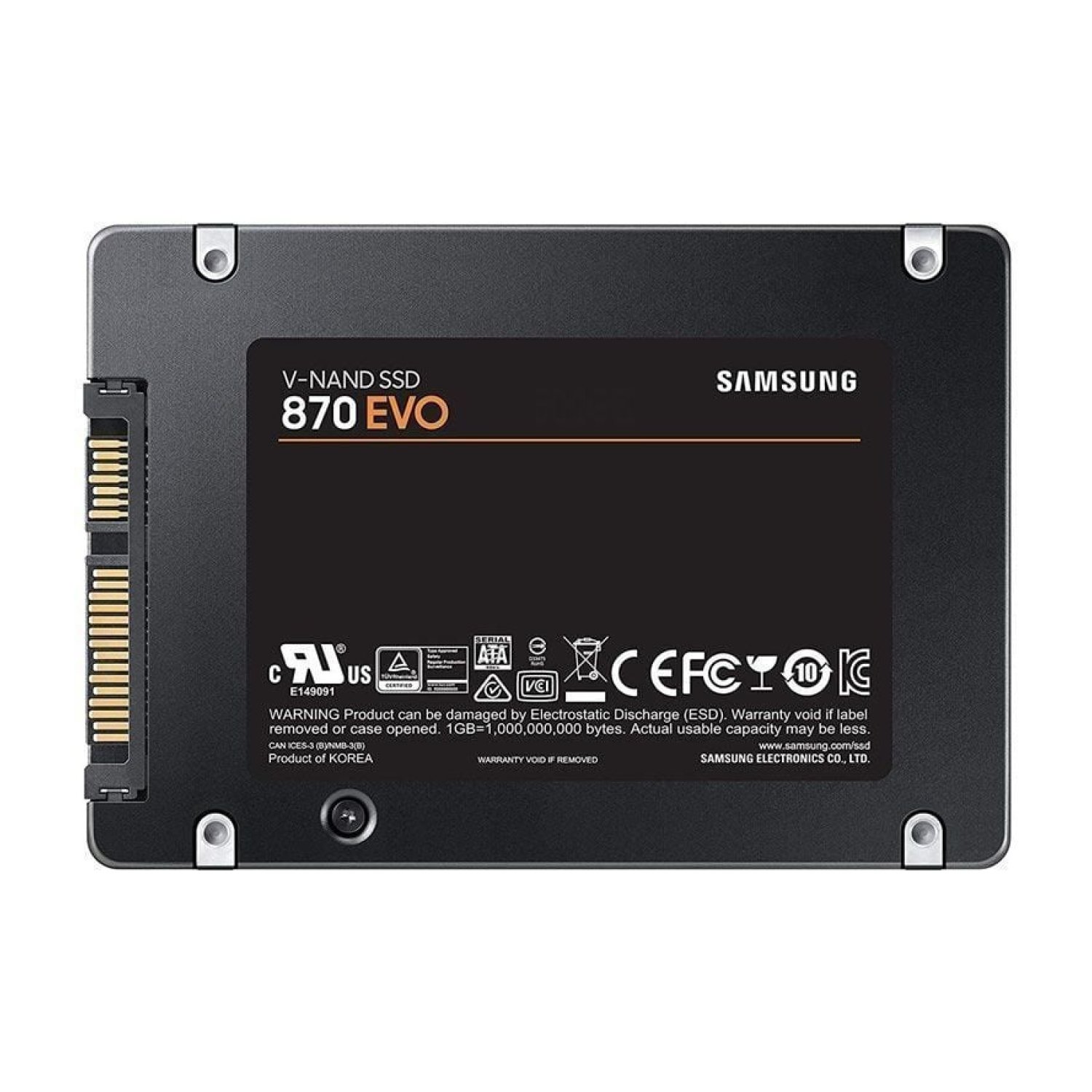 Samsung 870 EVO · SSD · 1TB · SATA III