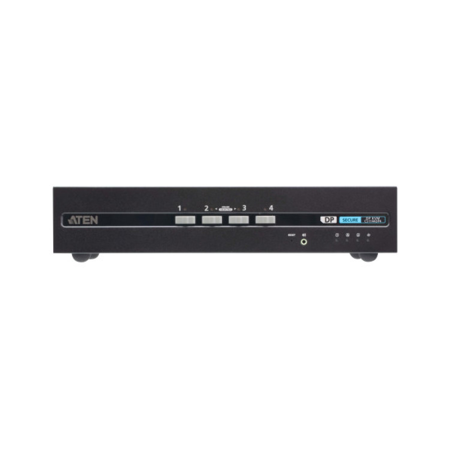 ATEN Switch KVM · DisplayPort Dual Display · 4 Puertos USB · Seguridad Avanzada