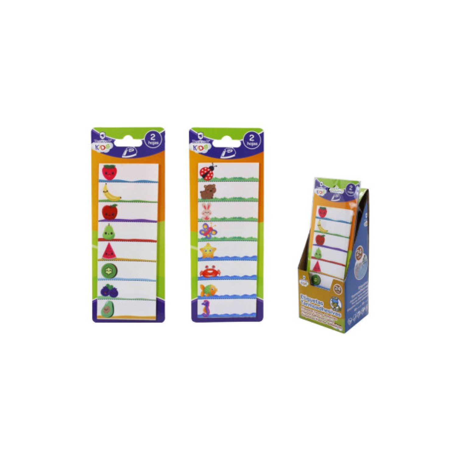 Bismark · Etiquetas Termoadhesivas Marca-Ropa · 16 Unidades