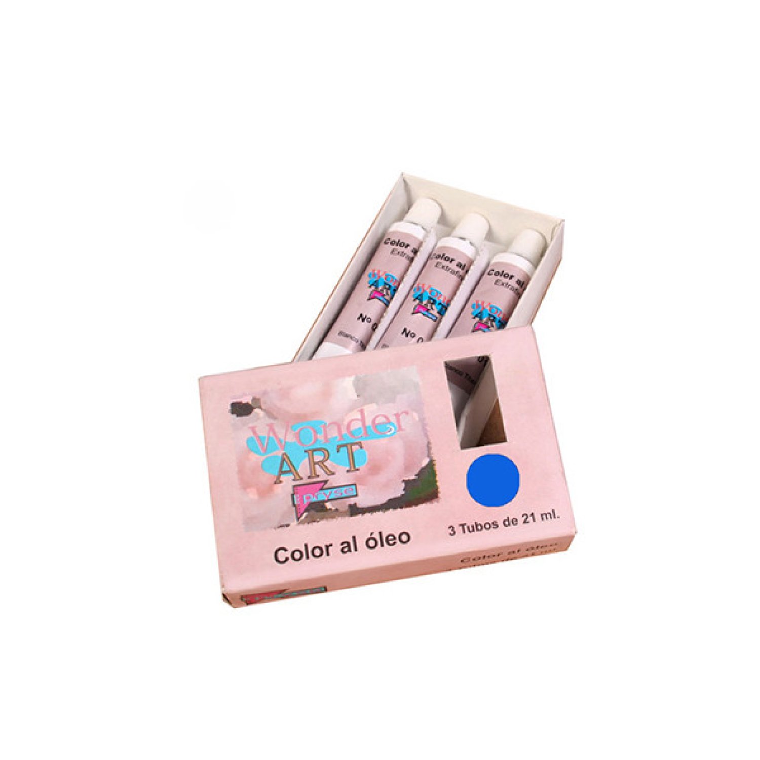 Wonder Art by Pryse · Óleos · 21ml · Azul Ultramarino Nº28 · Pack 3 tubos