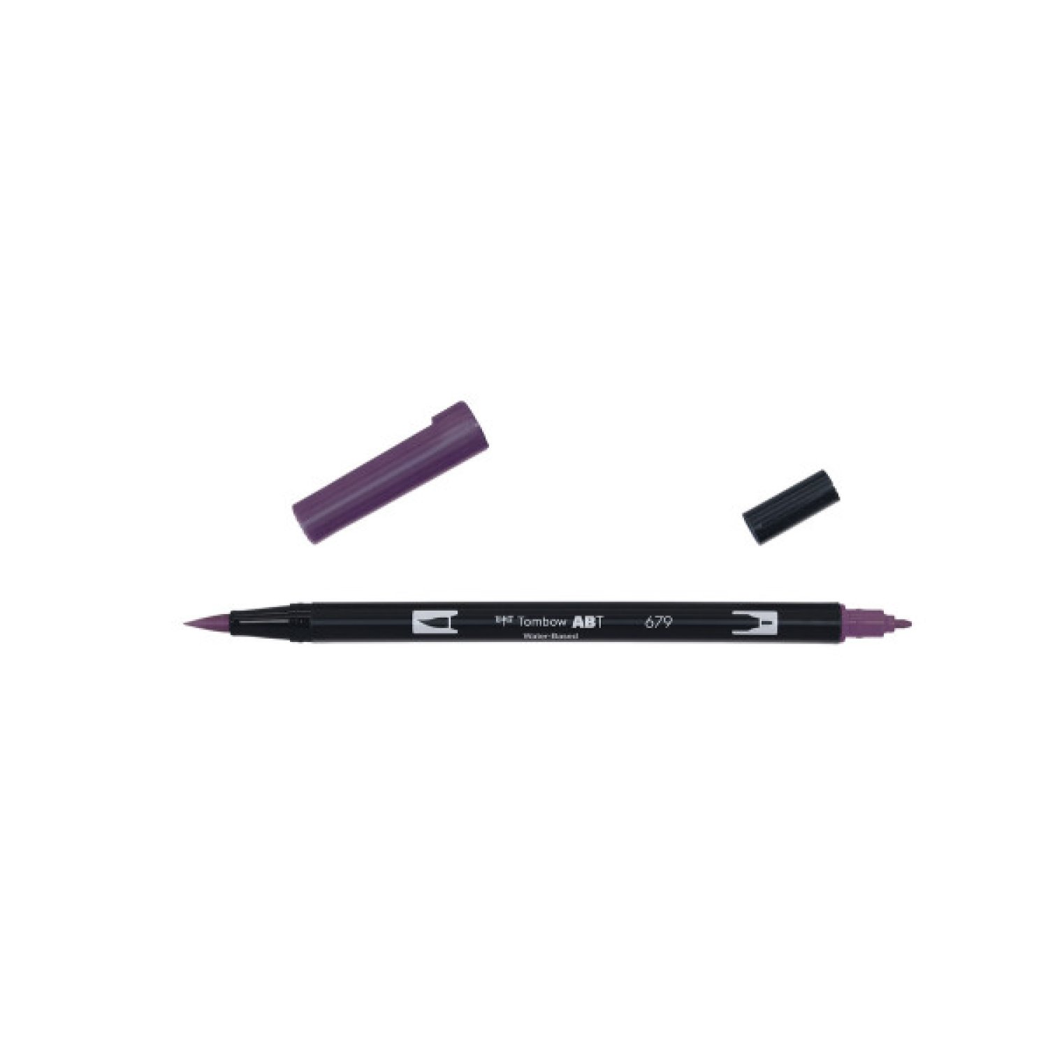 Tombow ABT-679 · Rotulador Doble Punta · Pincel Dual Brush · Color Dark Plum