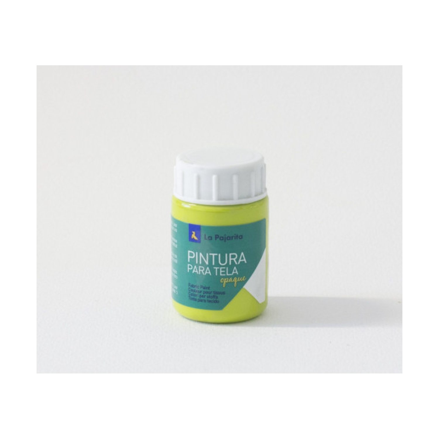 La Pajarita · Pintura Acrílica · 35 ml · Verde y Amarillo · Pack 1 Unidad