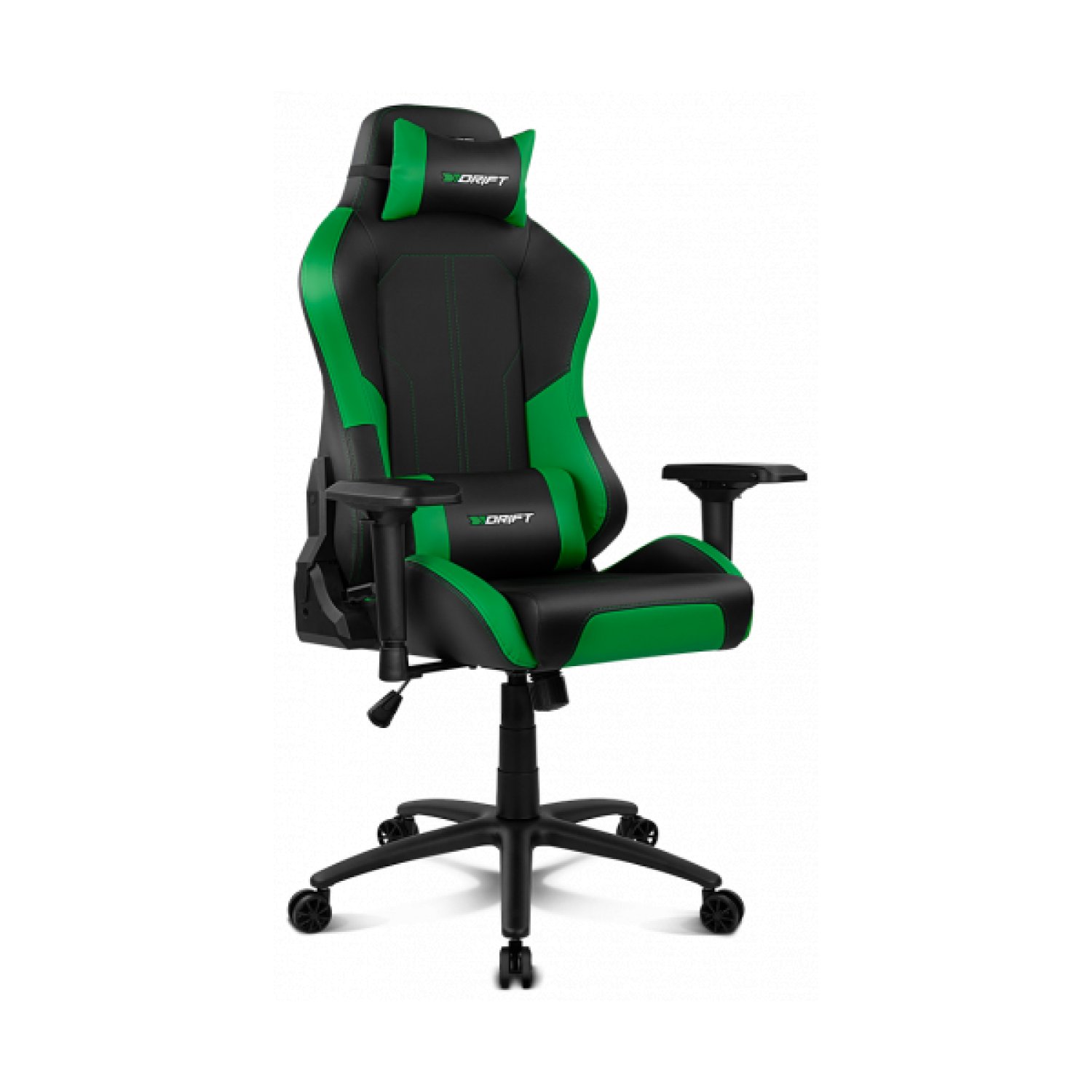 Drift DR250G · Silla Gaming · Verde · Ergonómica