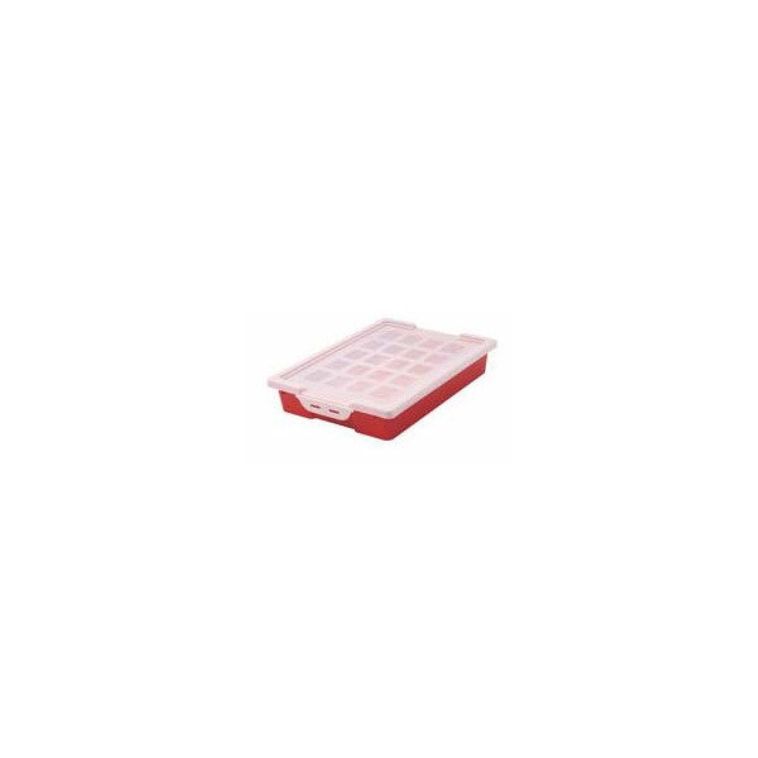 Faibo · Cubeta Pequeña con Tapa · Rojo