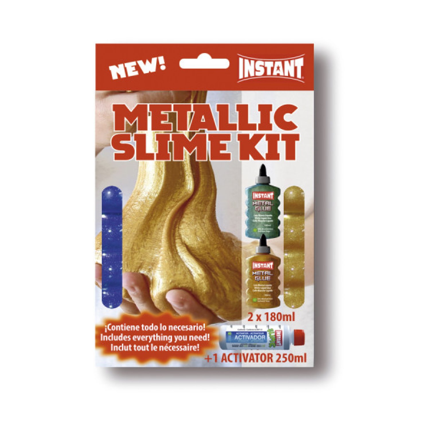 Instant Maped Metallic · Marcadores de Manualidades · Set Colores Metalizados