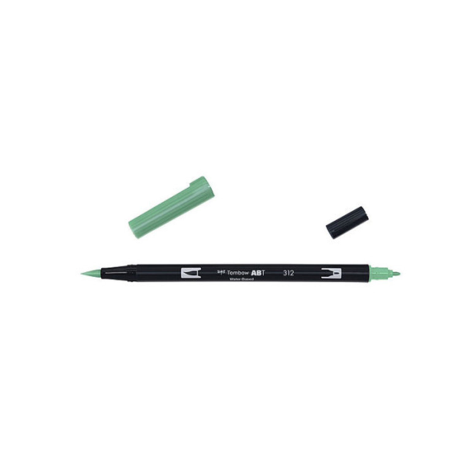 Tombow ABT-312 · Rotulador Doble Punta · Pincel Dual Brush · Holly Green