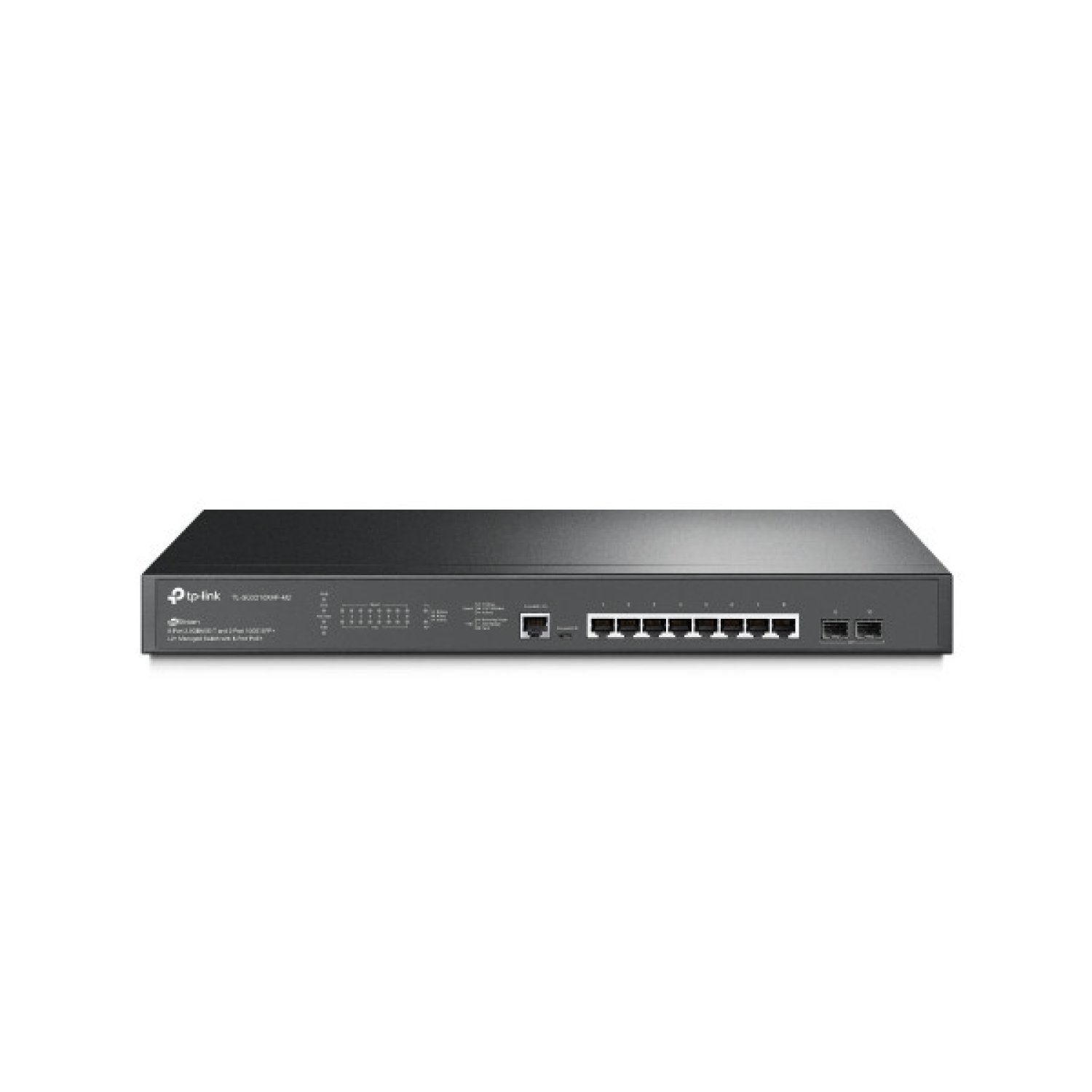 TP-Link TL-SG3210XHP-M2 · Switch Gestionado L2+ · 10 Puertos Gigabit · Negro