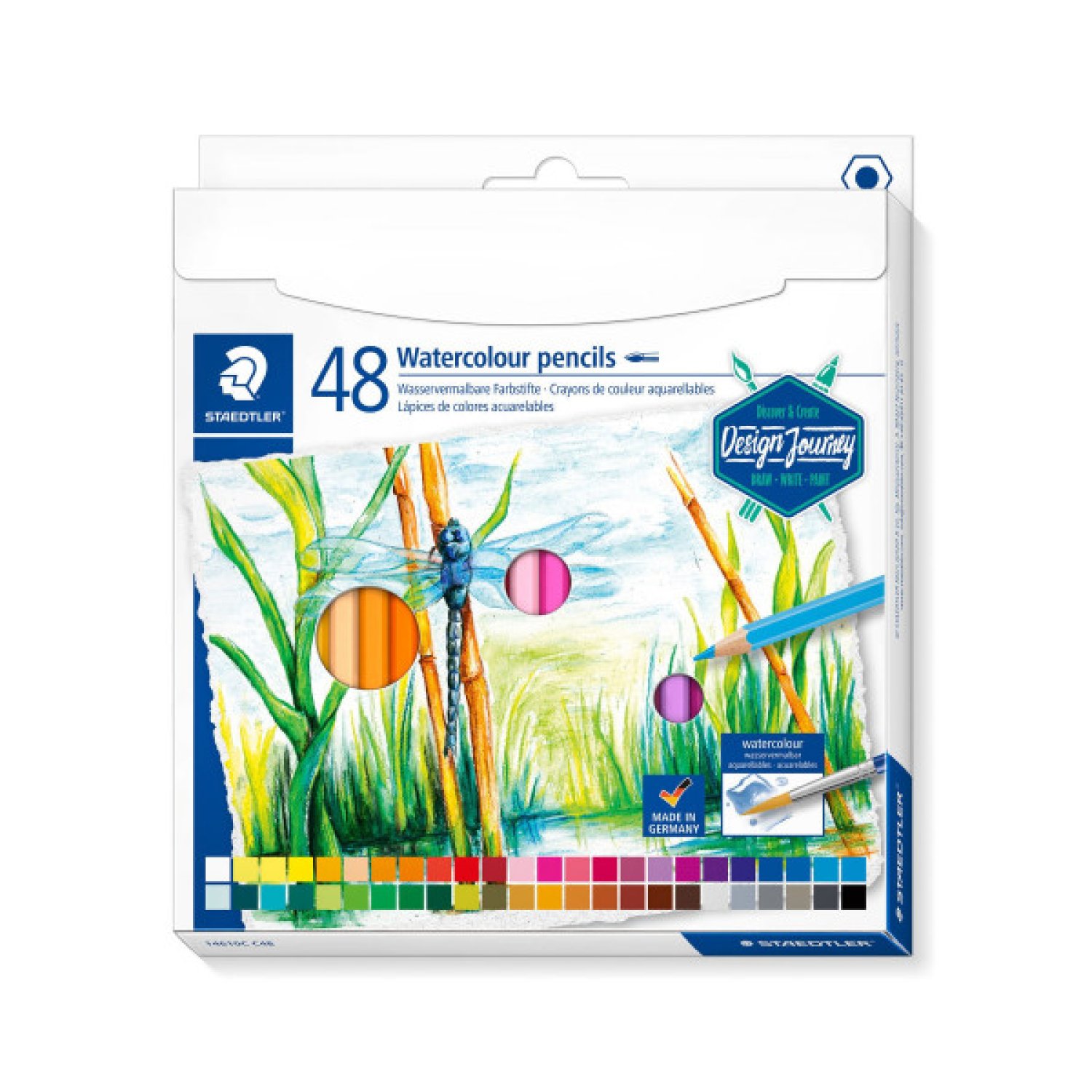 Staedtler Lápices Acuarelables 146 · 48 Colores · Klutz Pencils