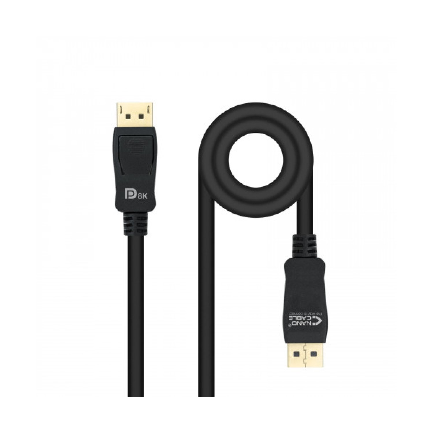Nanocable · Cable DisplayPort · 1 m · Negro