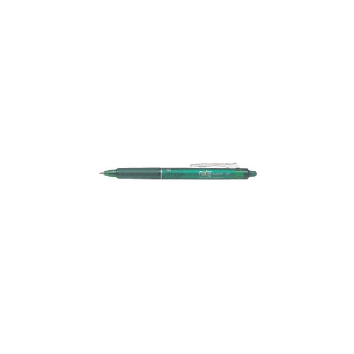 Pilot Frixion Clicker · Bolígrafo Borrable · Verde · Tinta Térmica