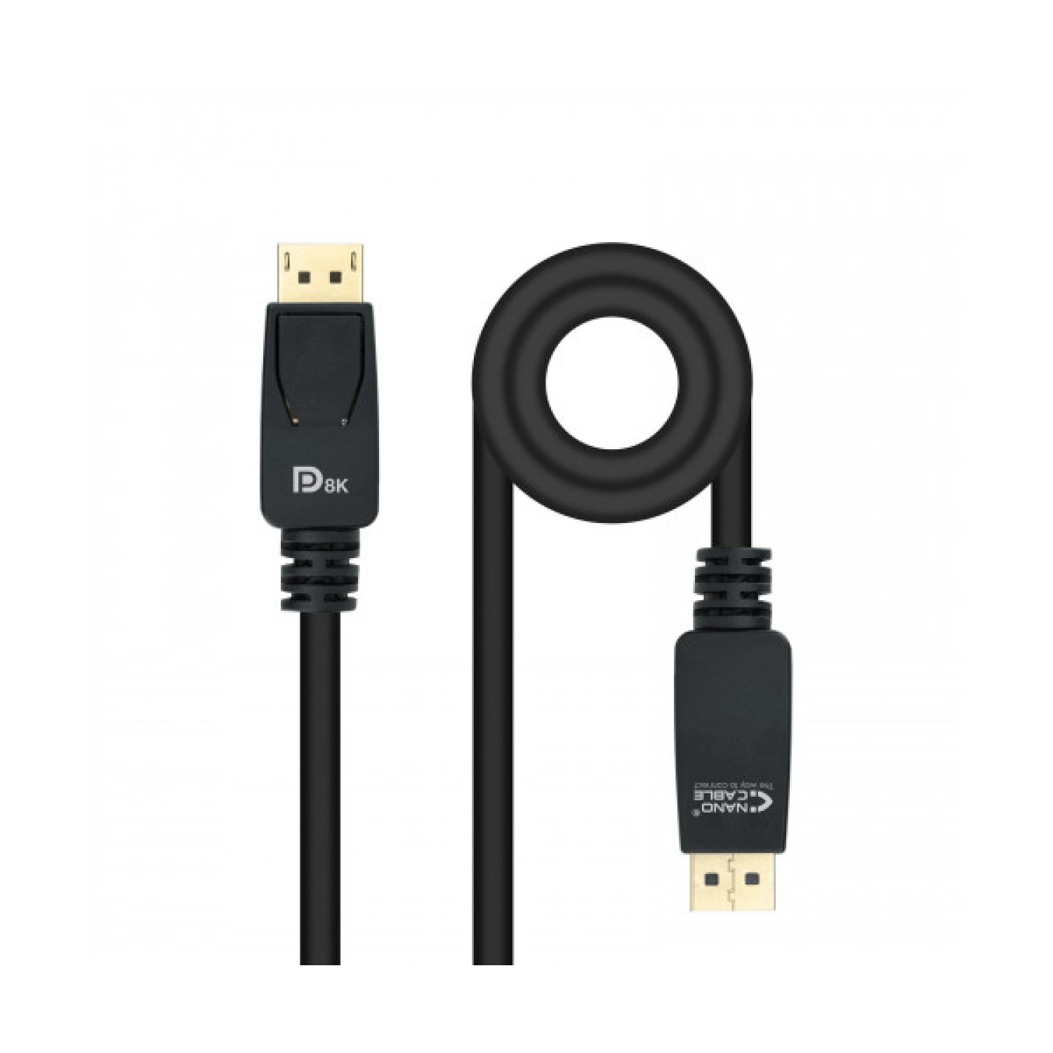 Nanocable · Cable DisplayPort · 3 metros · Negro