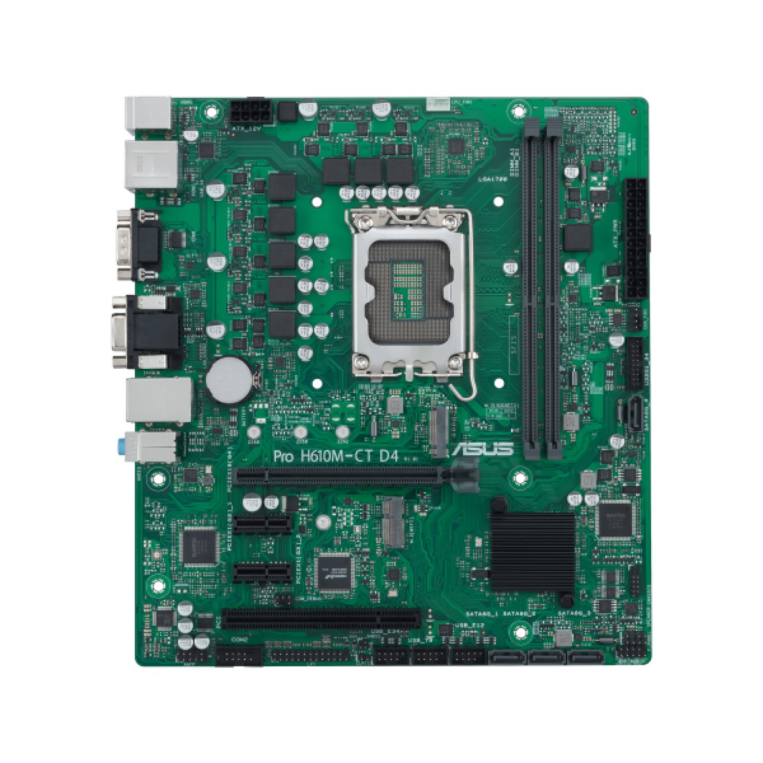 ASUS PRO H610M-C D4 · Placa Base · Intel LGA 1700 · Micro ATX · DDR4