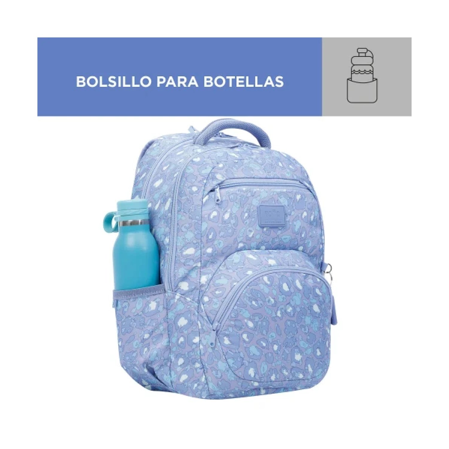 Totto Tracer 4 · Mochila Eco-friendly · Animal Print · Compartimento Laptop