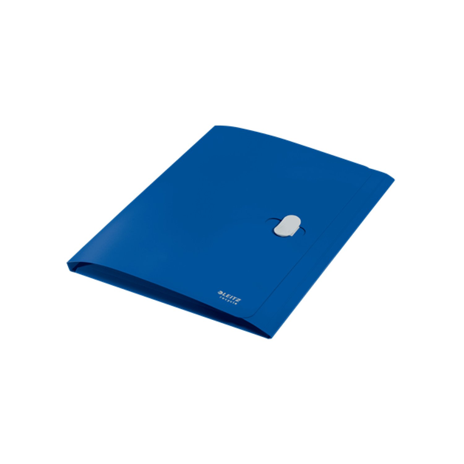 Leitz Carpeta Polipropileno · 3 Solapas · Cierre Broche Giratorio · A4 · Recycle Azul
