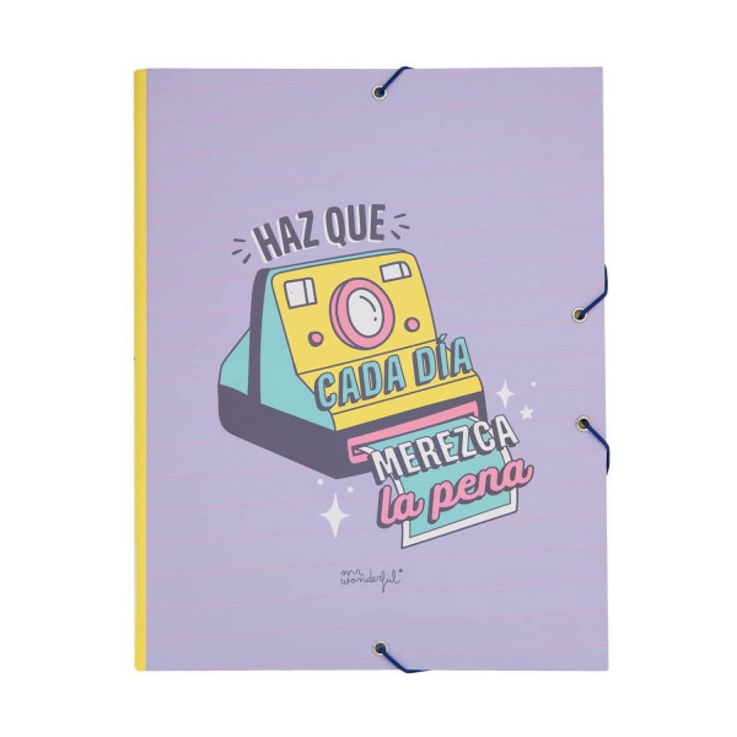 Mr. Wonderful · Carpeta Separadora · Diseño Inspiracional · Motivación Diaria