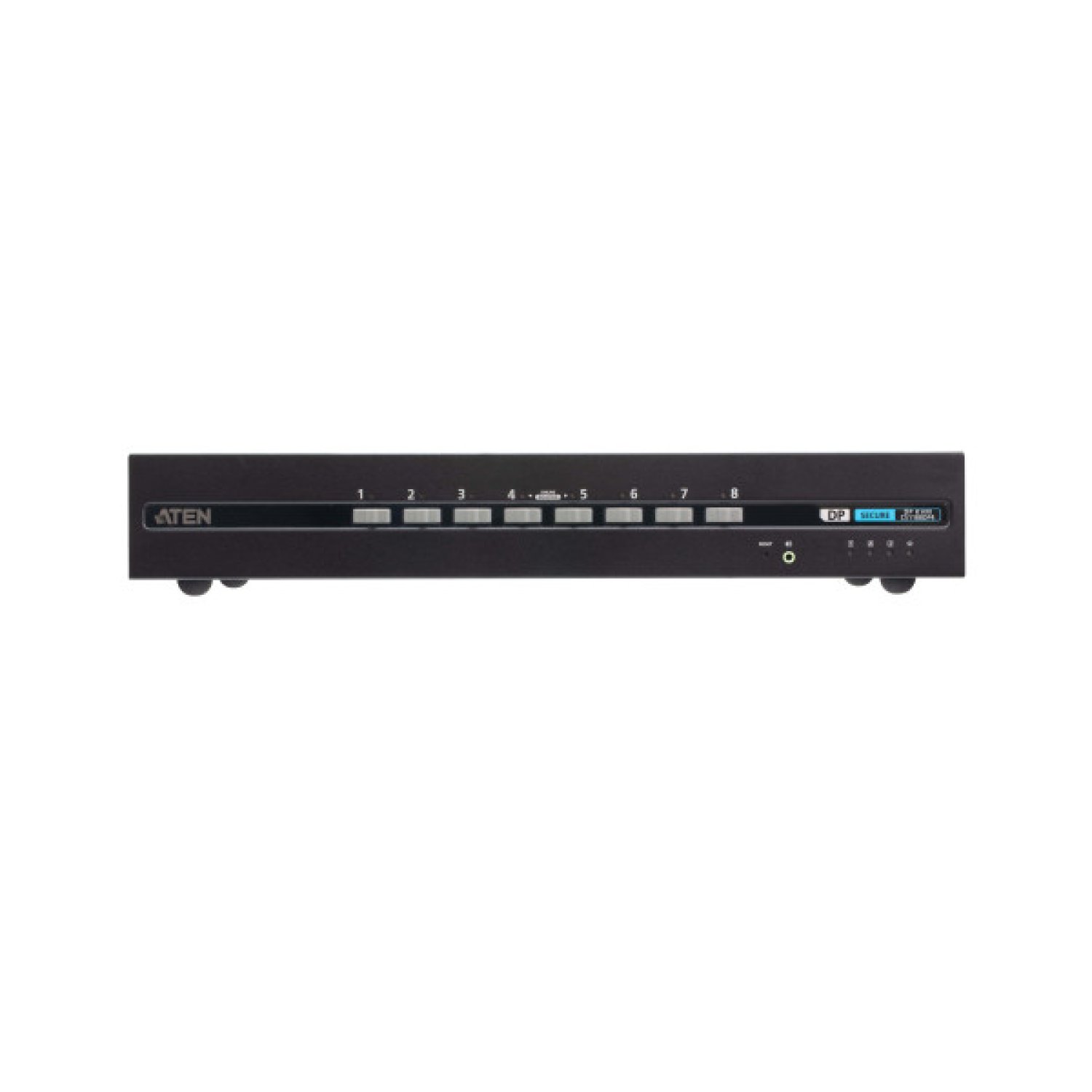 ATEN Switch KVM DisplayPort · 8 Puertos · Seguridad Avanzada · USB · PSD PP v4.0