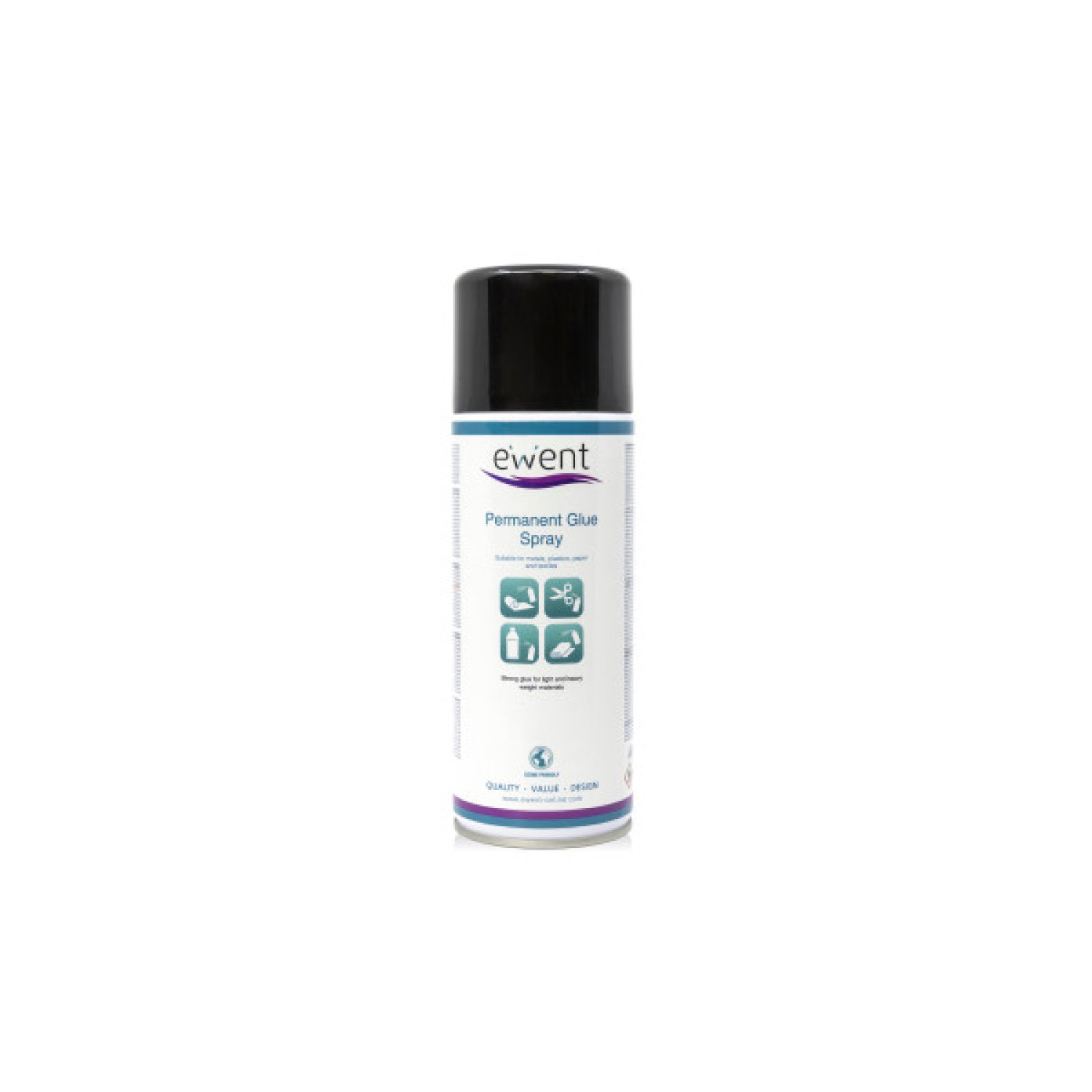 Ewent · Spray de Pegamento Permanente · Secado Rápido