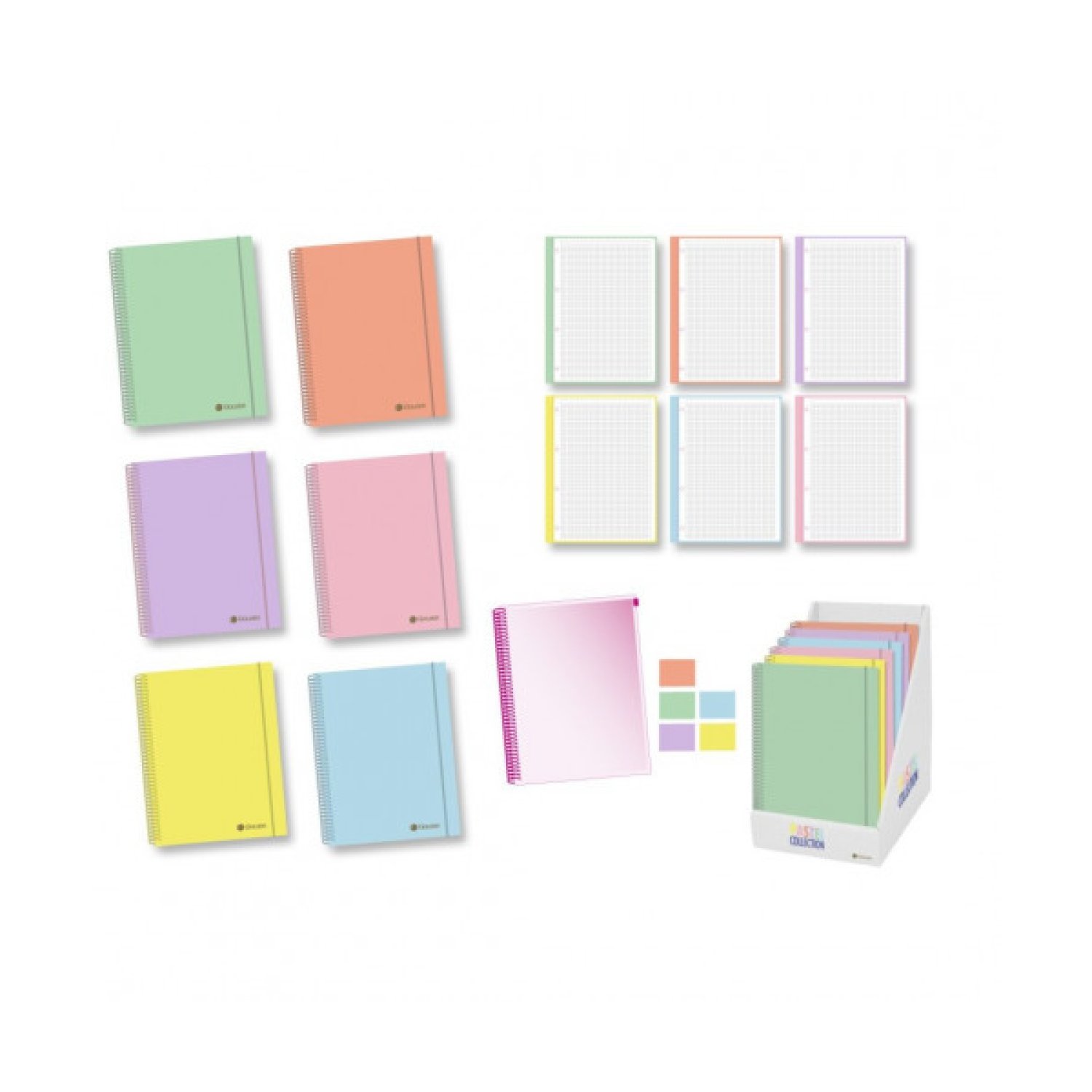Golden · Cuaderno A4 · 120 hojas · Multicolor