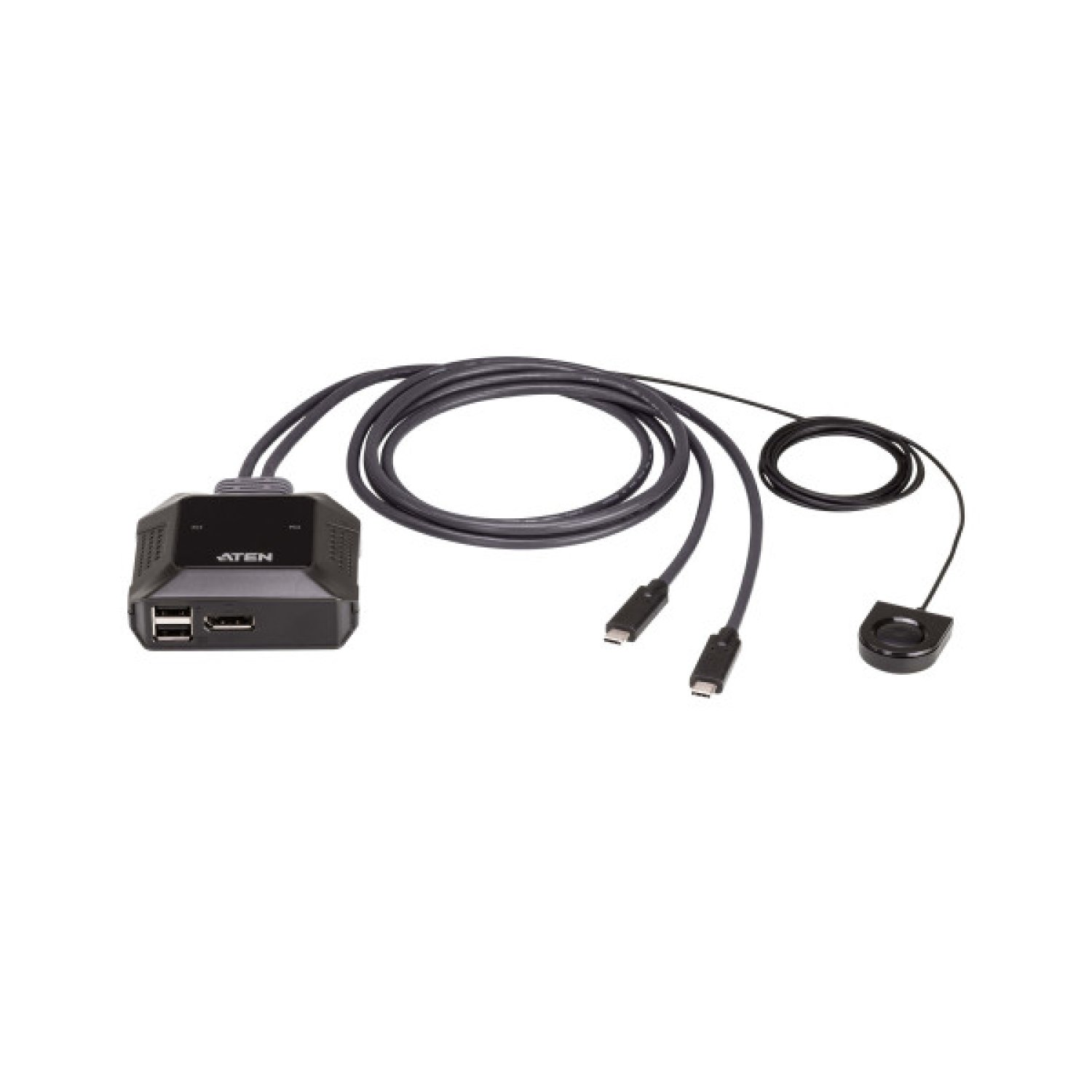 ATEN KVM Switch 2 Puertos · USB-C · 4K DisplayPort