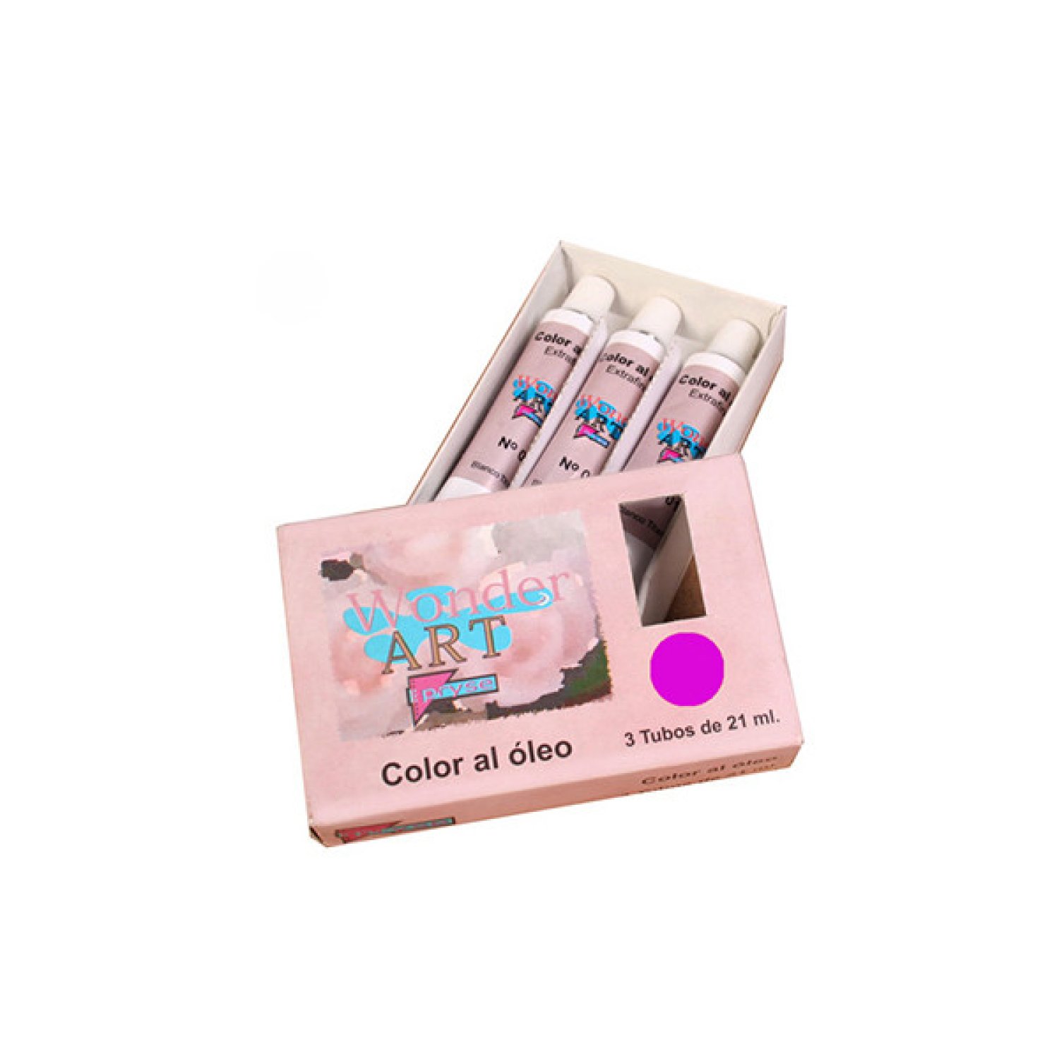 Óleo Art by Pryse · 3 Tubos de 21ml · Magenta Wonder Nº.17