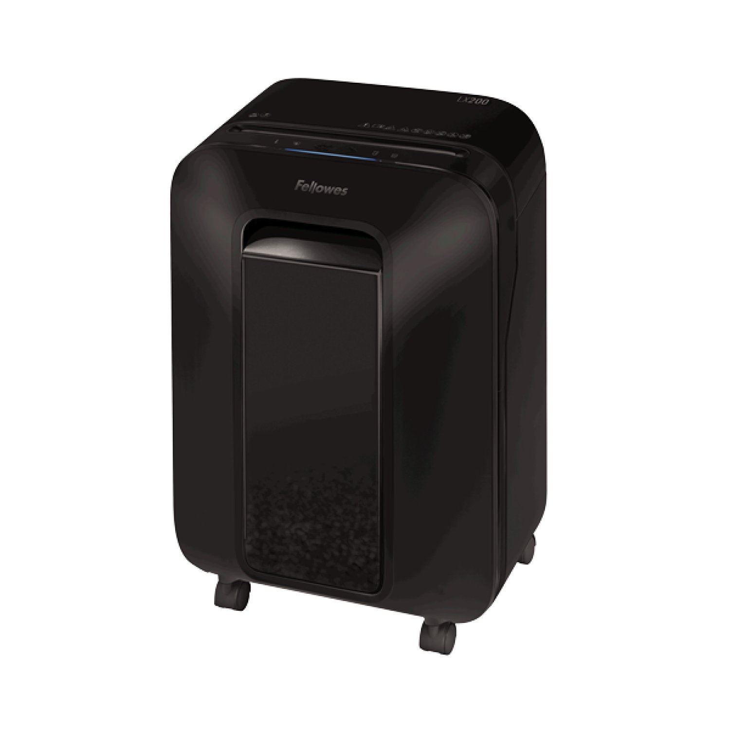 Fellowes LX-200 · Destructora Minicorte · Negra · Capacidad 10 hojas