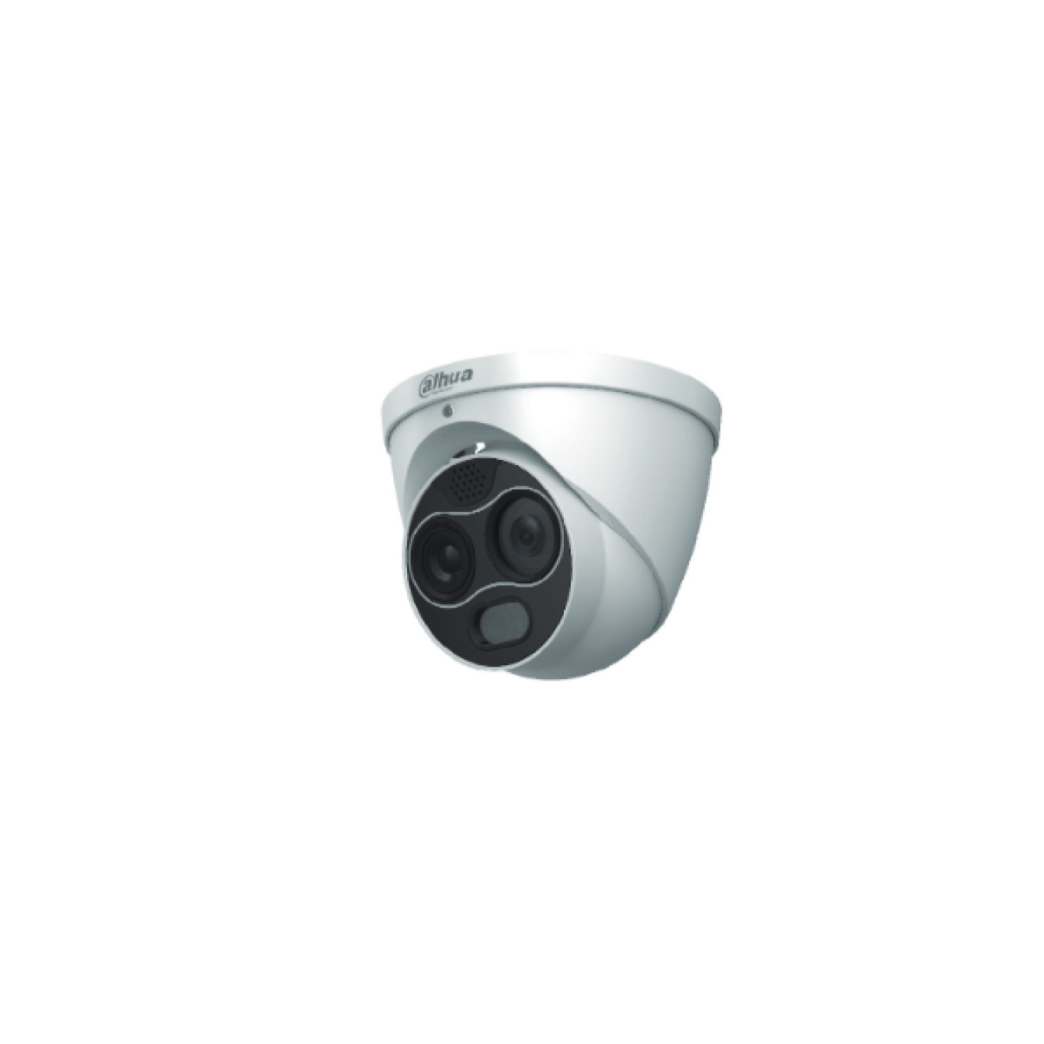 Dahua Cámara IP Domo Híbrida Térmica + Visible · 4MP · 256x192 · 3,5+4mm · PoE