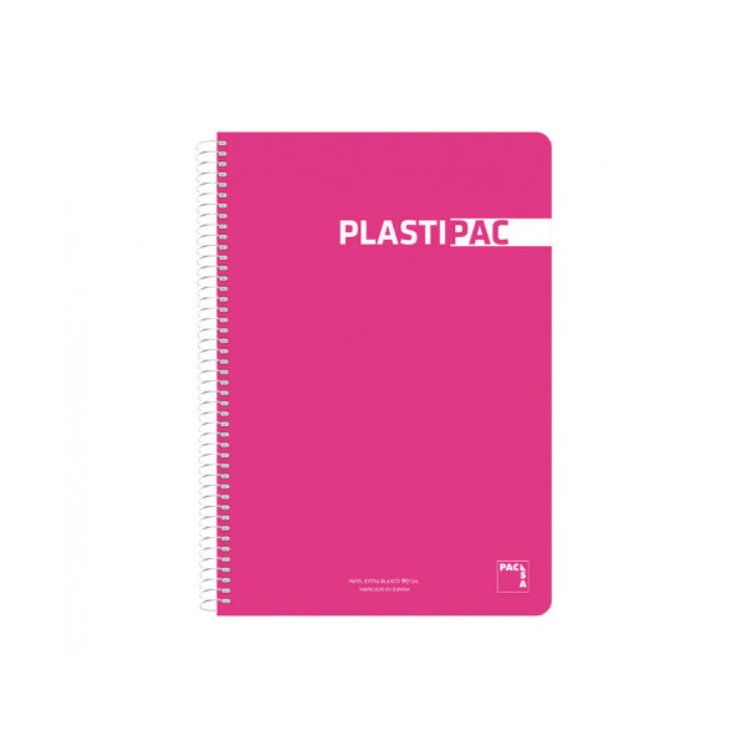 Pacsa · Cuaderno 4º · 80 hojas · Tapa polipropileno · Liso con margen