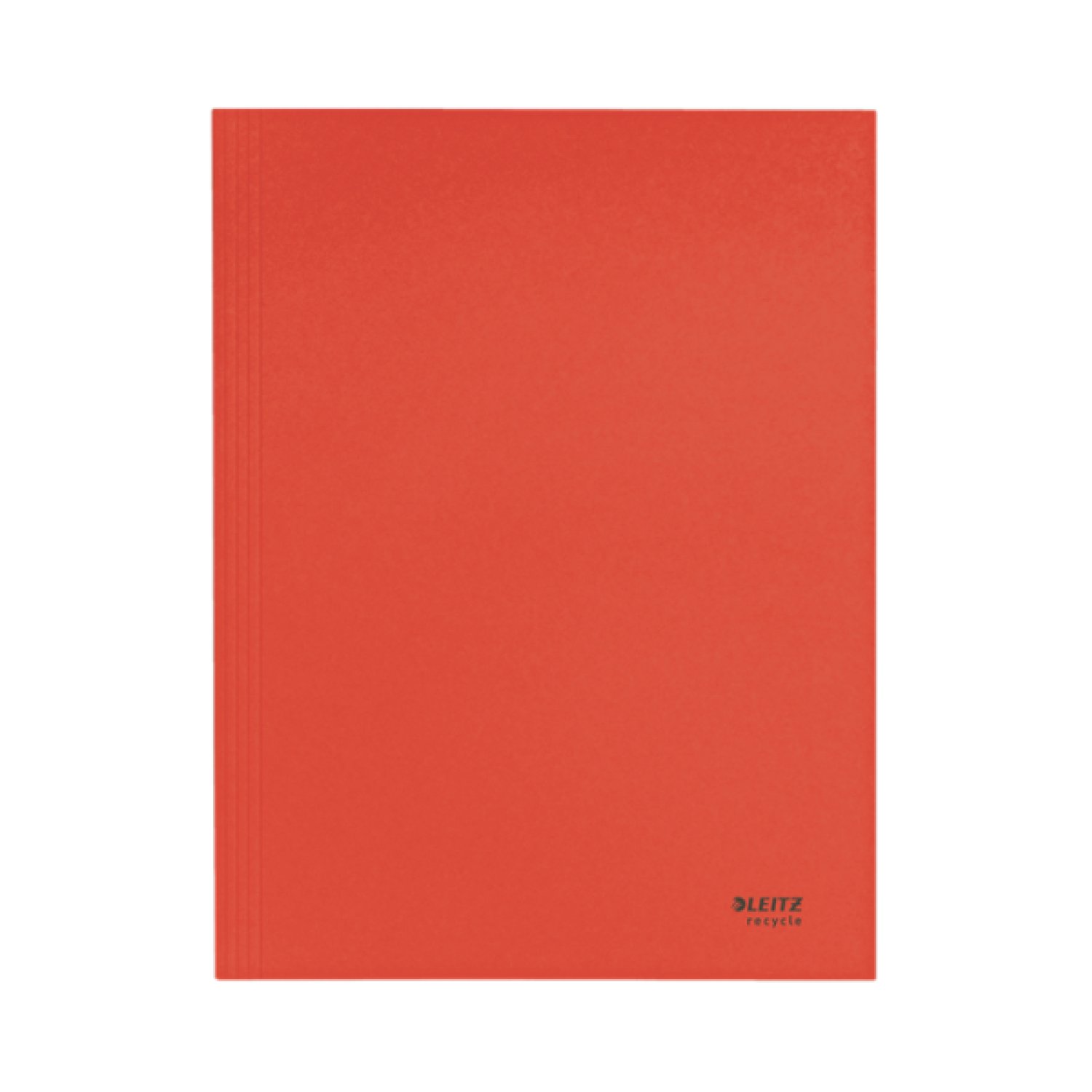 Leitz · Carpeta Cartón 3 Solapas A4 · 100% Reciclado · Rojo