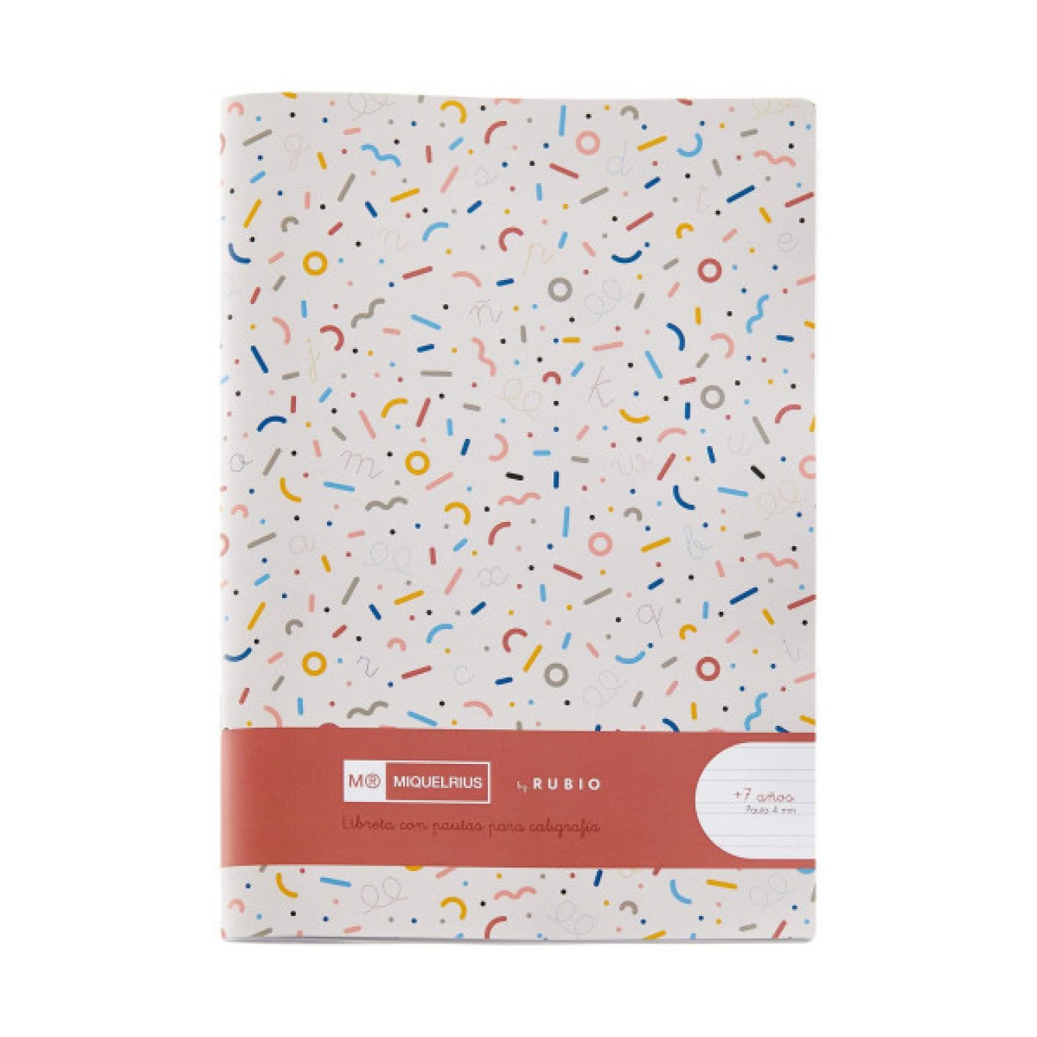 Miquelrius · Cuaderno Grapado 4º · 32 Hojas · Pauta 4mm · Con Ejercicios