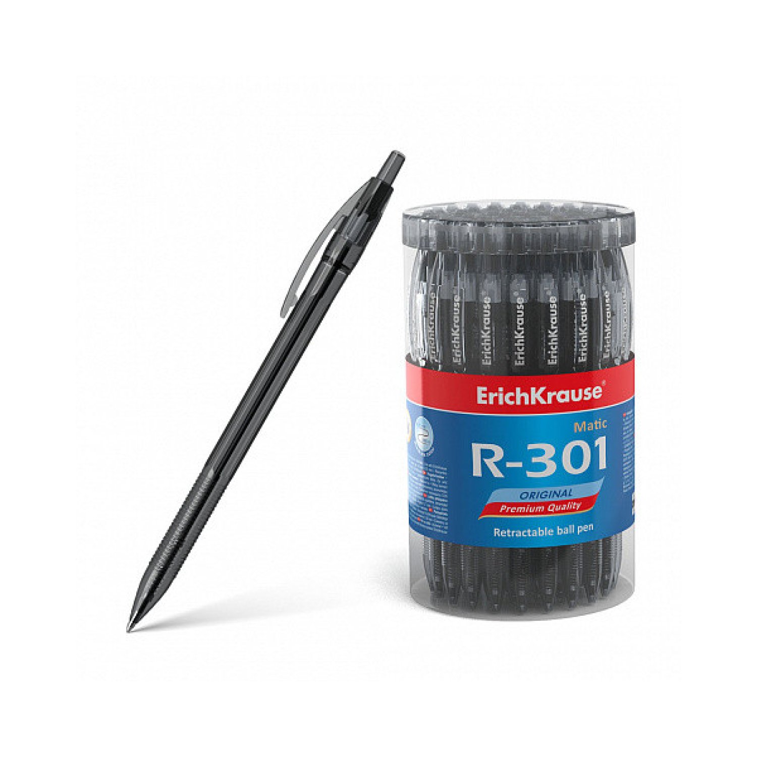 Erich Krause R-301 Original Matic · Bolígrafo Automático · 0,7mm · Tinta Negra