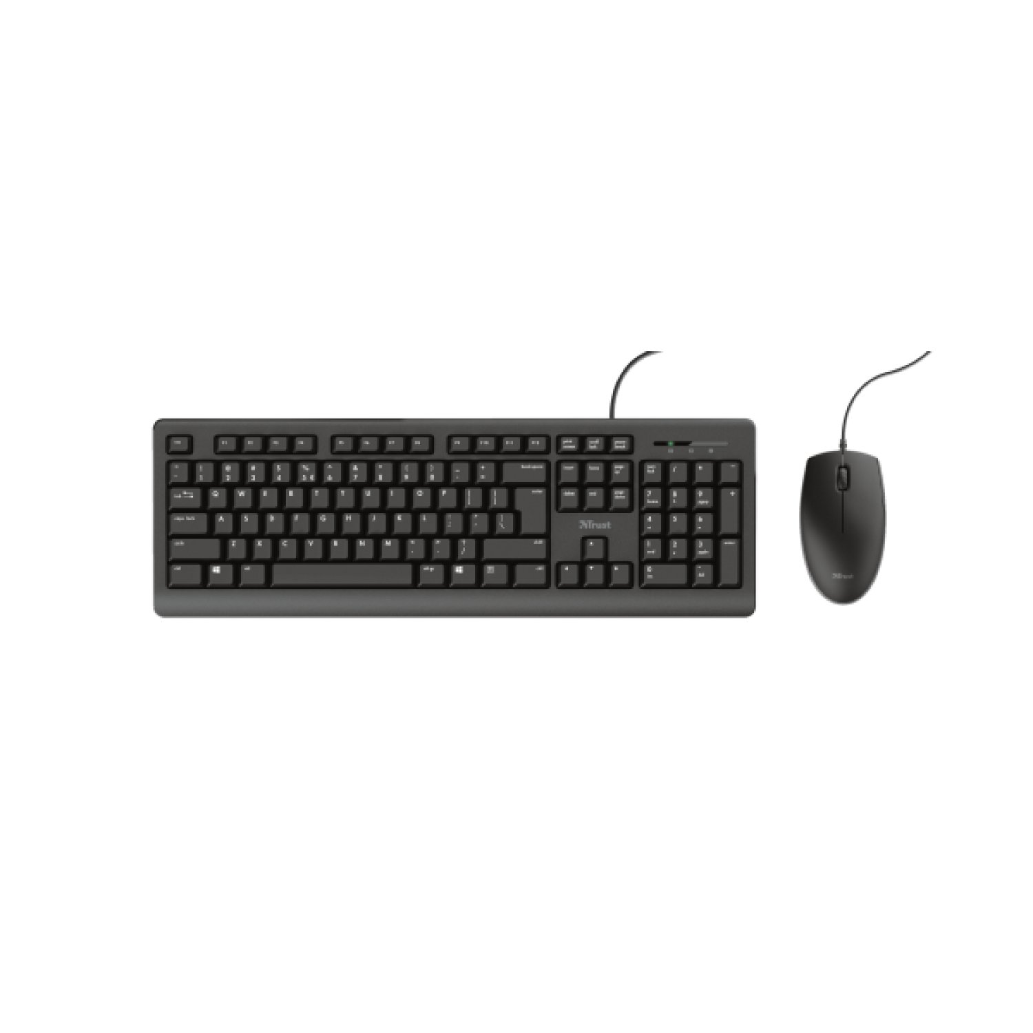 Trust Primo · Teclado USB · QWERTY Español · Negro