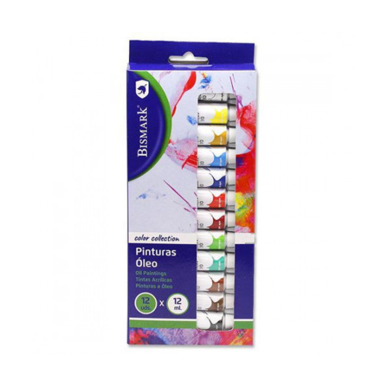 Bismark · Set de Pinturas al Óleo · 12 Colores · 12ml por Tubo