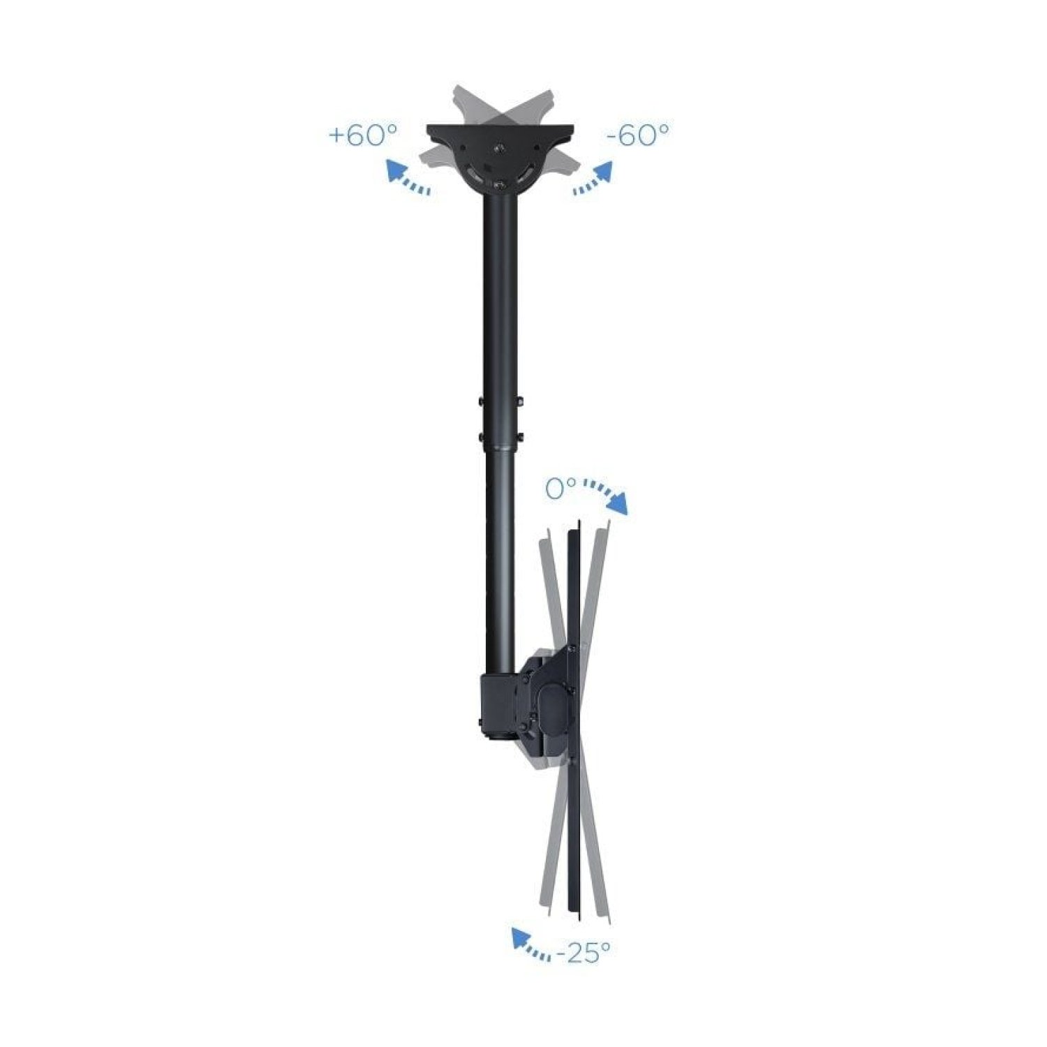 TooQ LPCE1170TSLI-B · Soporte Signage Display · 70" · Negro
