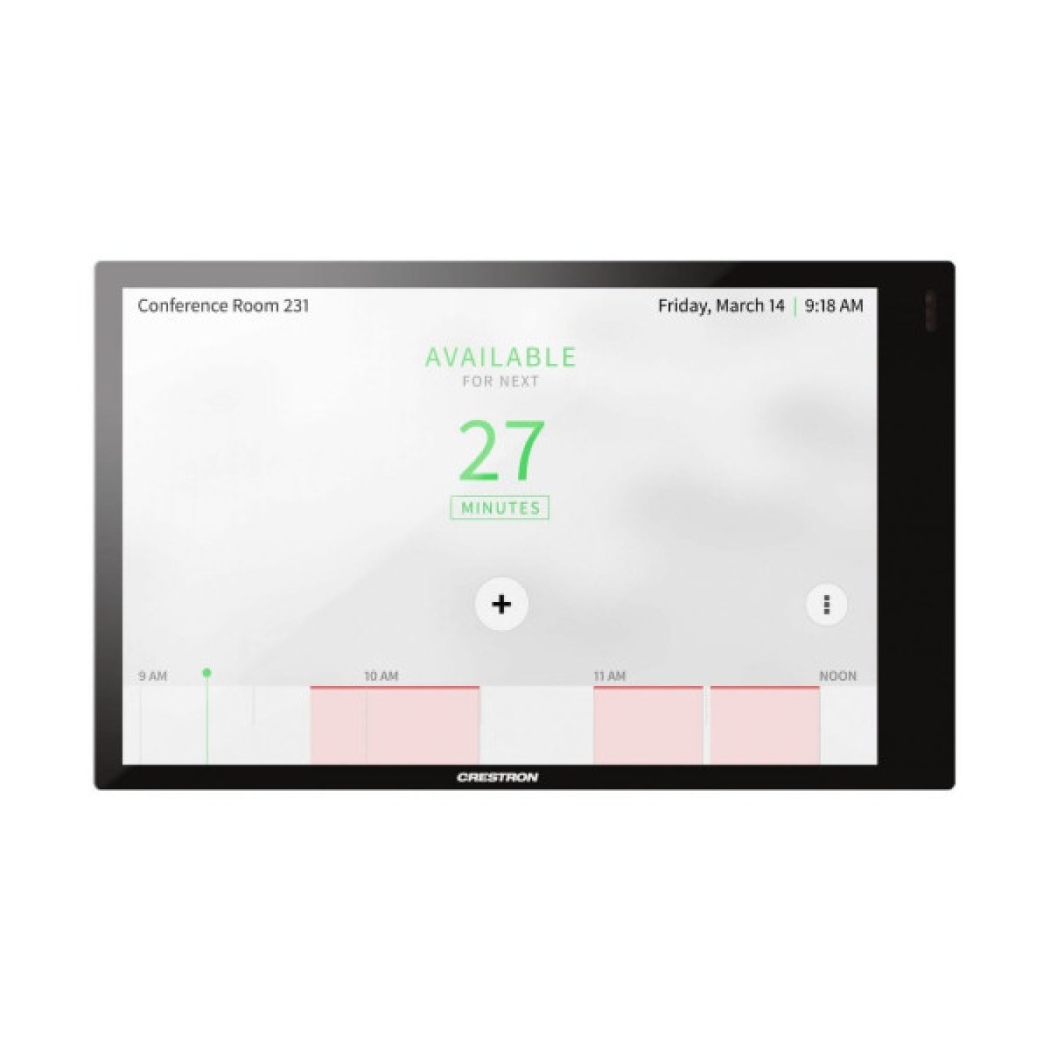 Crestron TSW-770 · Pantalla Táctil Mural · 7" · Control Audiovisual · Negro Mate