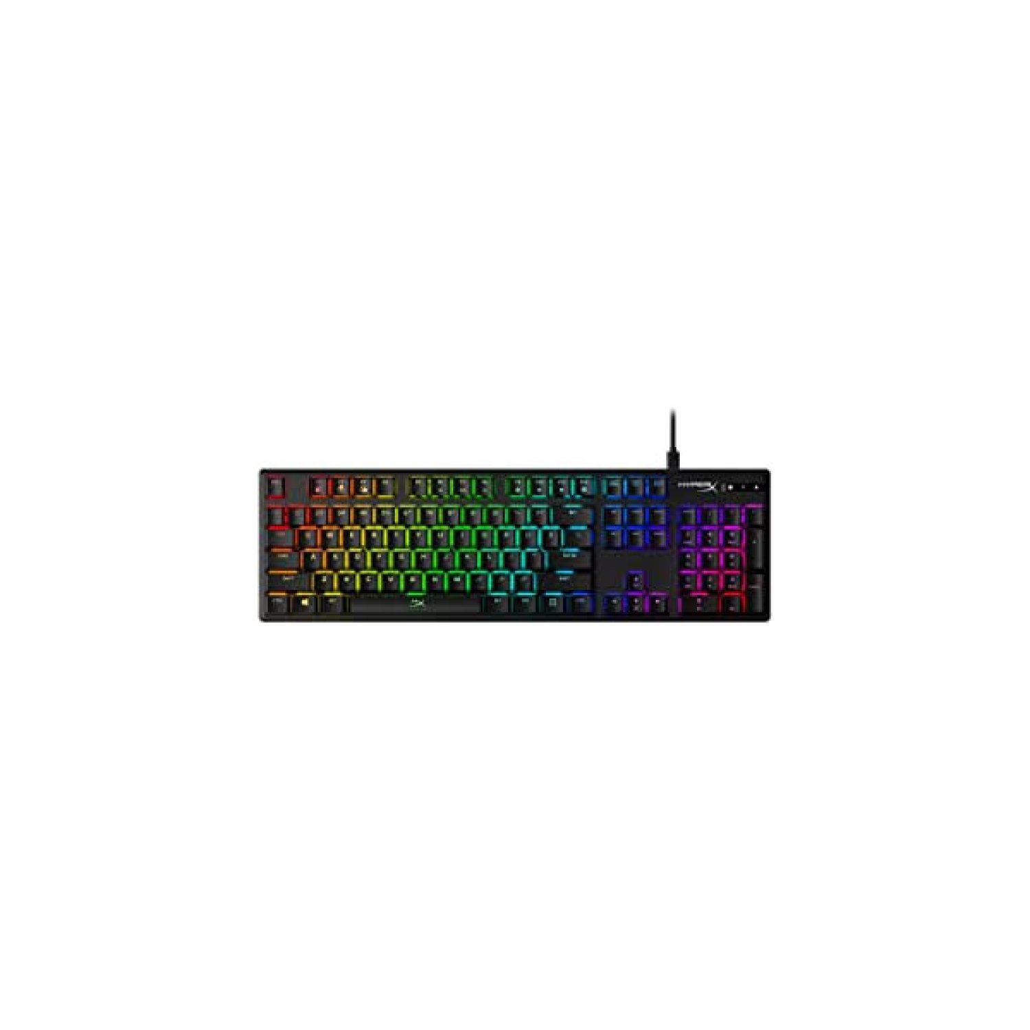 HyperX Alloy Origins PBT · Teclado Mecánico · Switches · Layout US