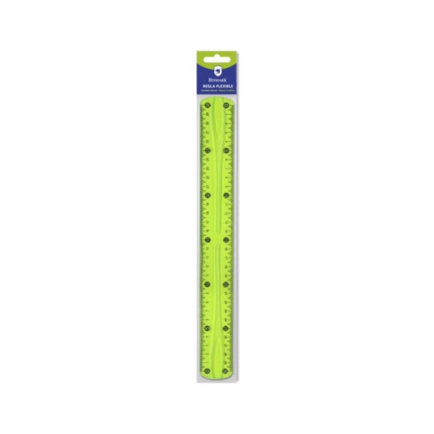 Bismark · Regla Flexible PVC · 30 cm