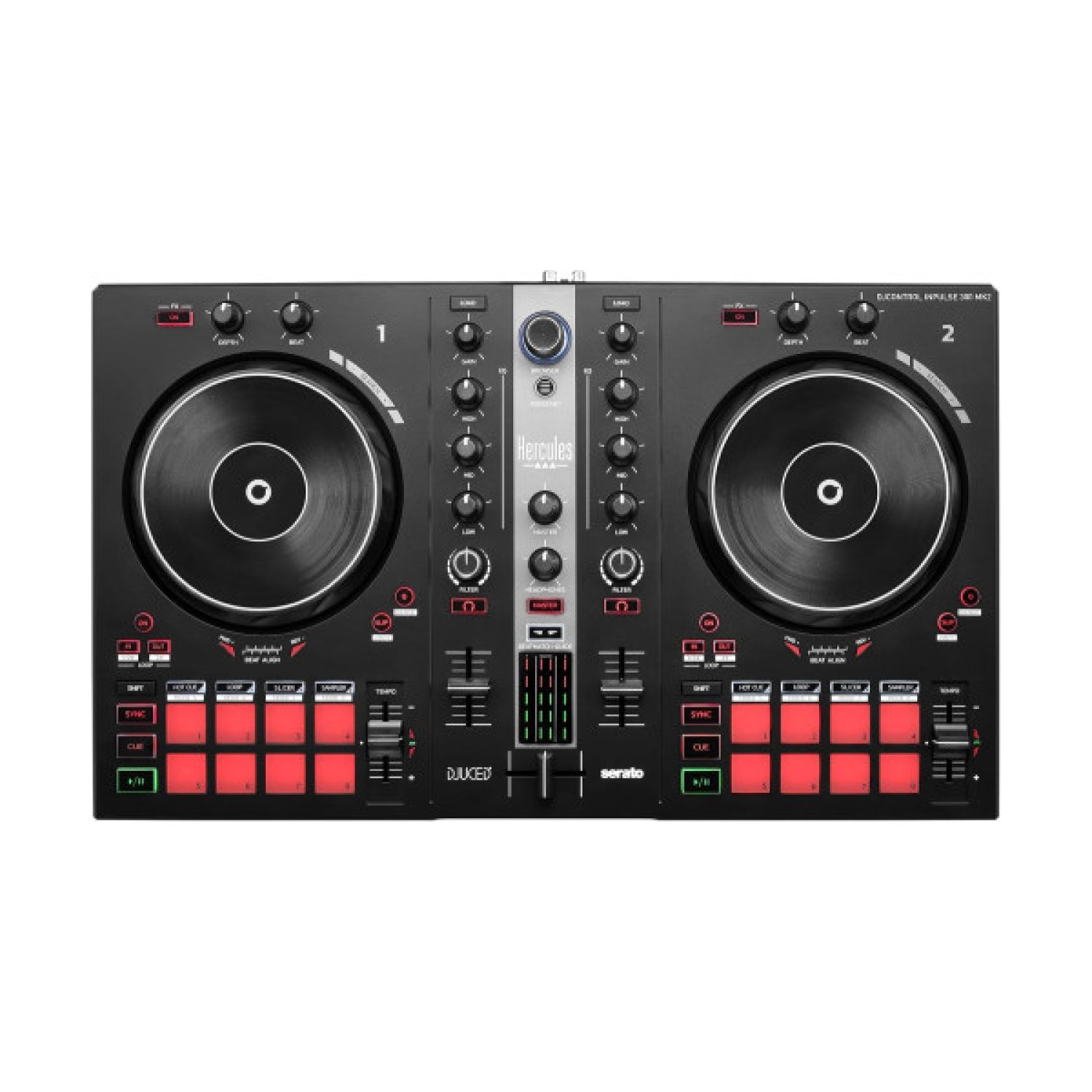 Hercules Inpulse 300 MK2 · Consola DJ · 2 Decks · USB