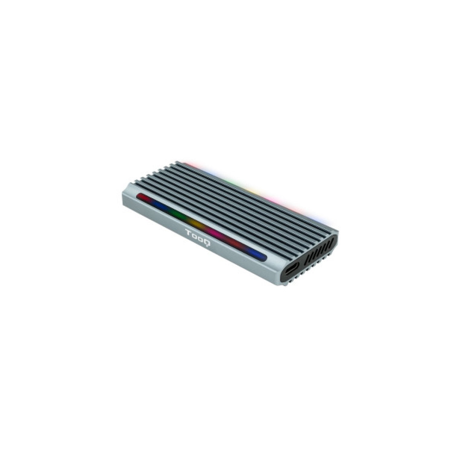 TooQ Shinobi · Caja Externa SSD M.2 · Gris
